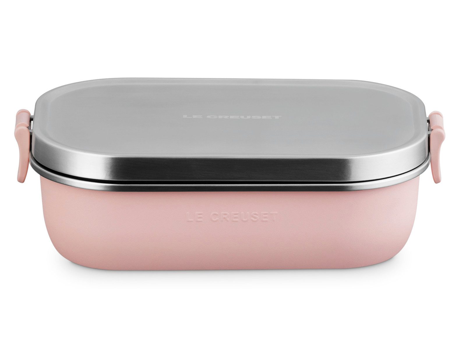 LE CREUSET Lunchbox On The Go Lunchbox shell pink 900ml, Edelstahl