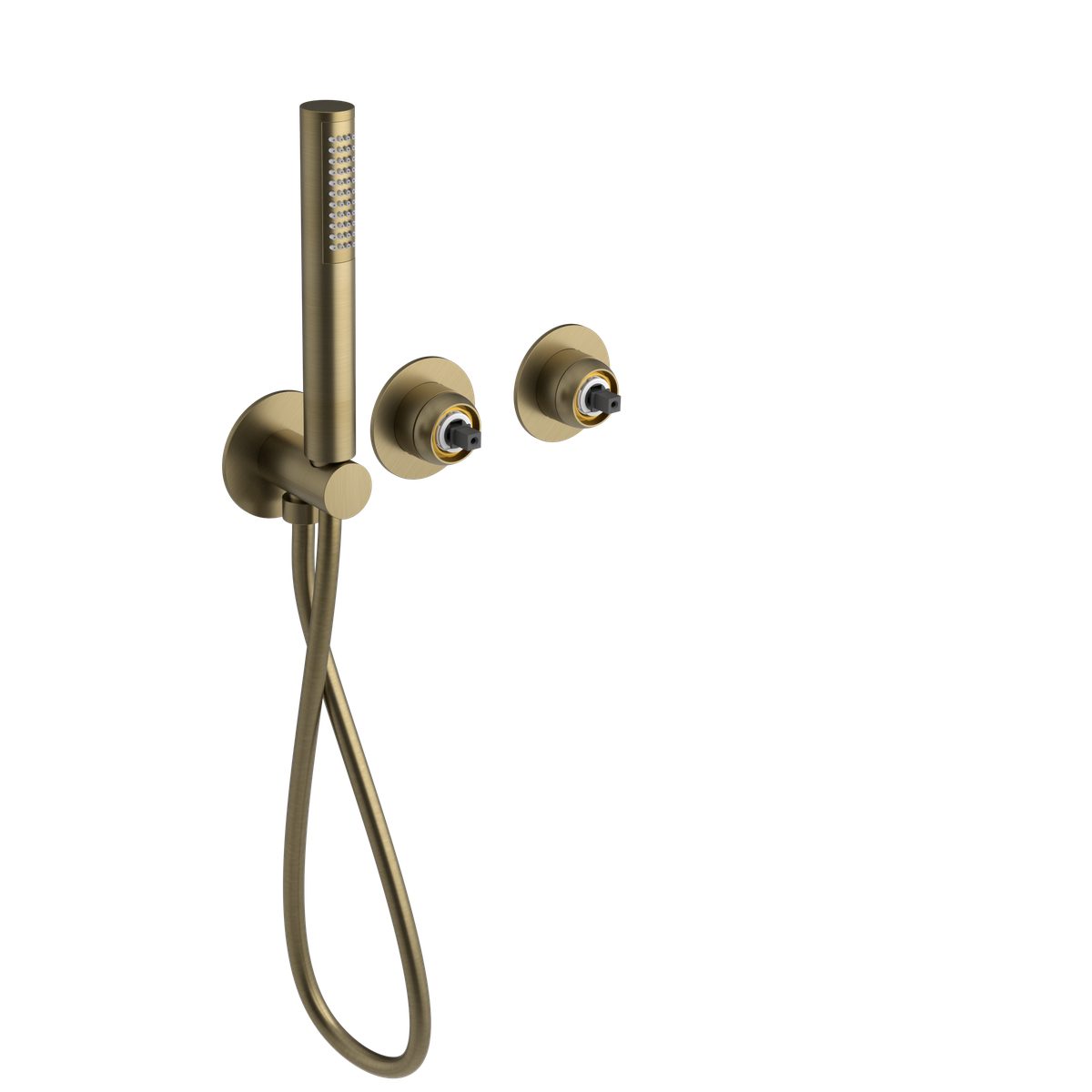 Sapho Duscharmatur Unterputz-Duscharmatur/Wannenarmatur Körper mit Handbrause, 2 Wege Sapho-UT045G-1