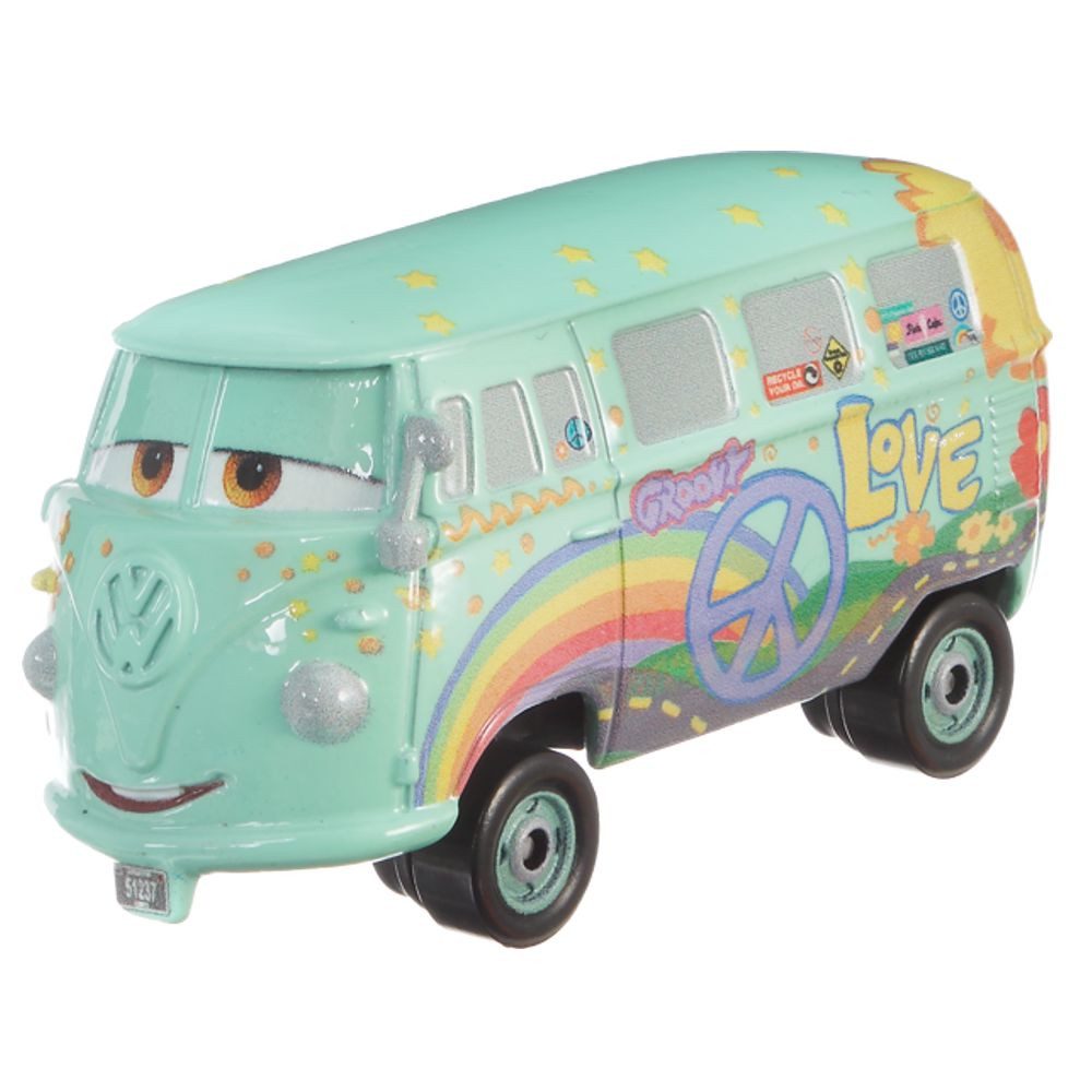 Disney Cars Spielzeug-Rennwagen Fillmore FLL37 Disney Cars Cast 1:55 Autos günstig online kaufen