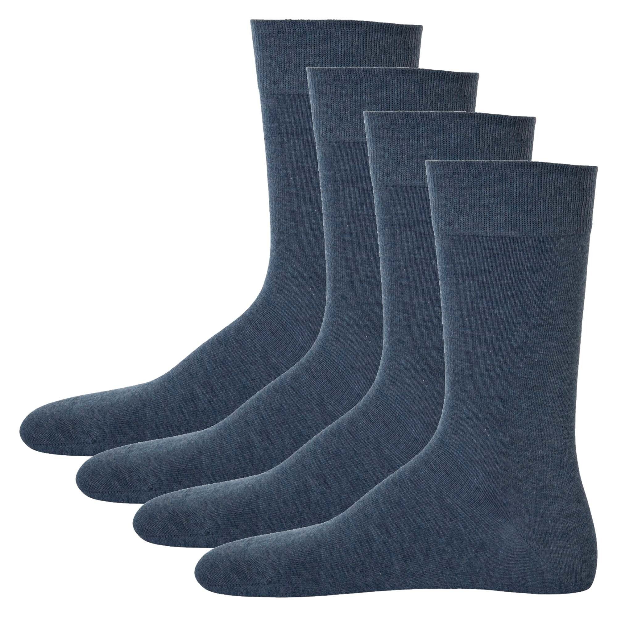 Strumpf Kurzsocken Paar Socken 4 Herren Jeans - Only Melange Hudson 4-Pack,