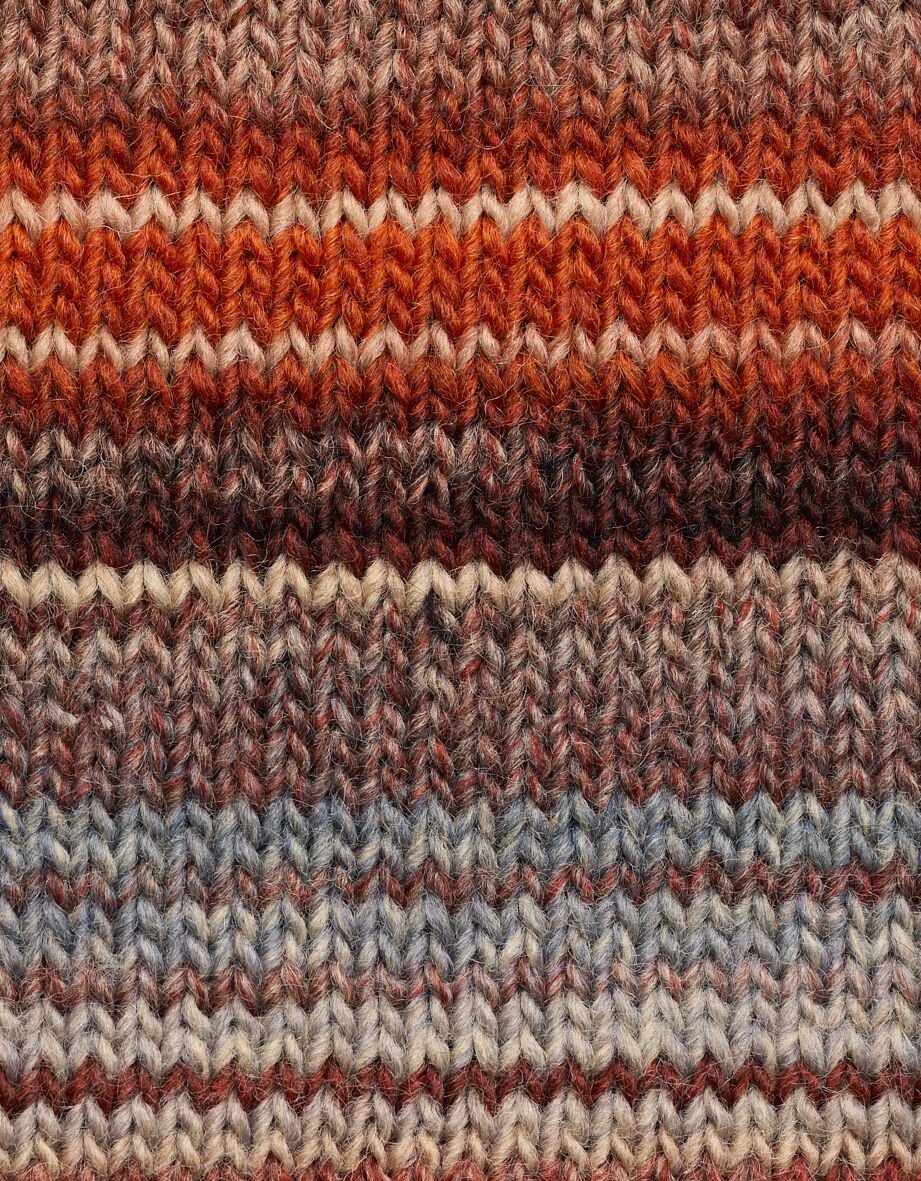 bugatti Rundhalspullover mit Multicolor-Farbverlauf