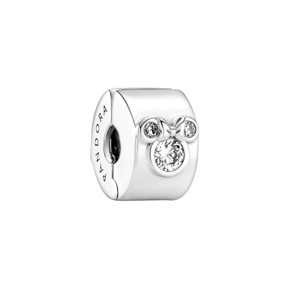 Pandora Charm-Einhänger 790111C01, Disney, Zirkonia, Minnie Maus, Micky Maus