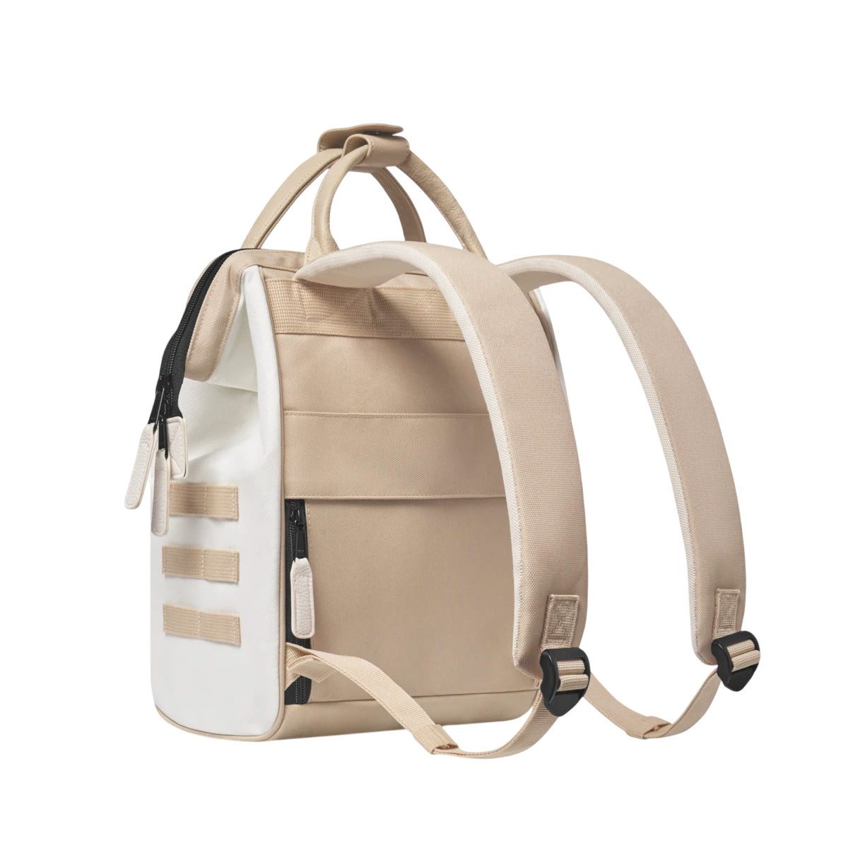 CABAIA Rucksack Arcachon (Set, 3-tlg., inkl. 2 auswechselbaren Vordertaschen), Tagesrucksack mit austauschbaren Vordertaschen