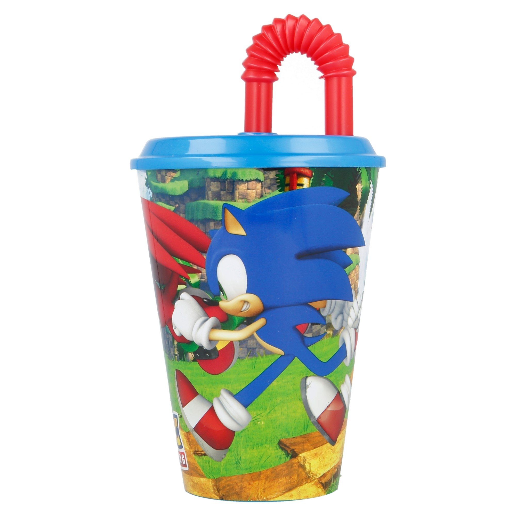 Set mit Trinkbecher SEGA Hedgehog Kinder Sonic Lunchbox Brotdose The Sonic