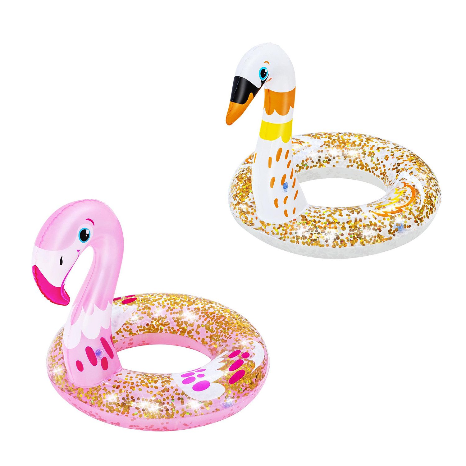Bestway Schwimmring Shimmer 'n Float™ mit Tierkopf, sortiert