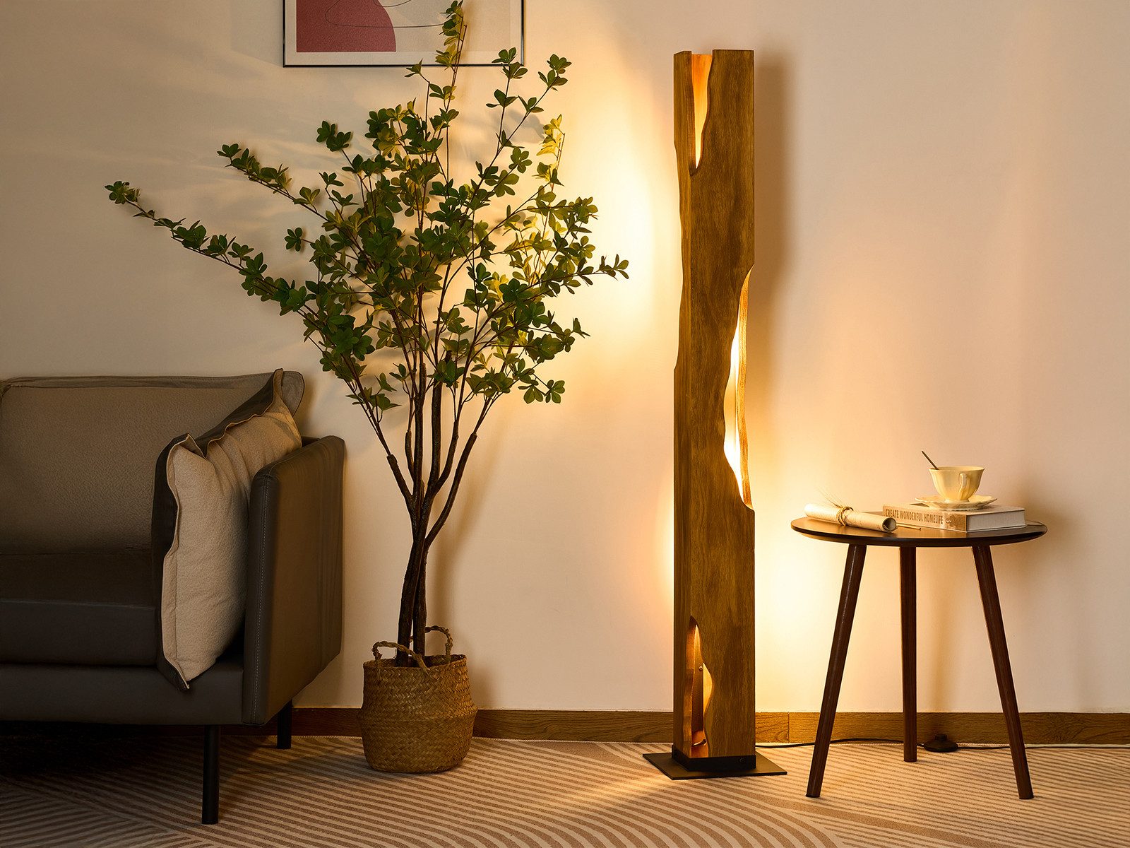 ECO-LIGHT LED Stehlampe, Dimmfunktion, LED wechselbar, günstig online kaufen