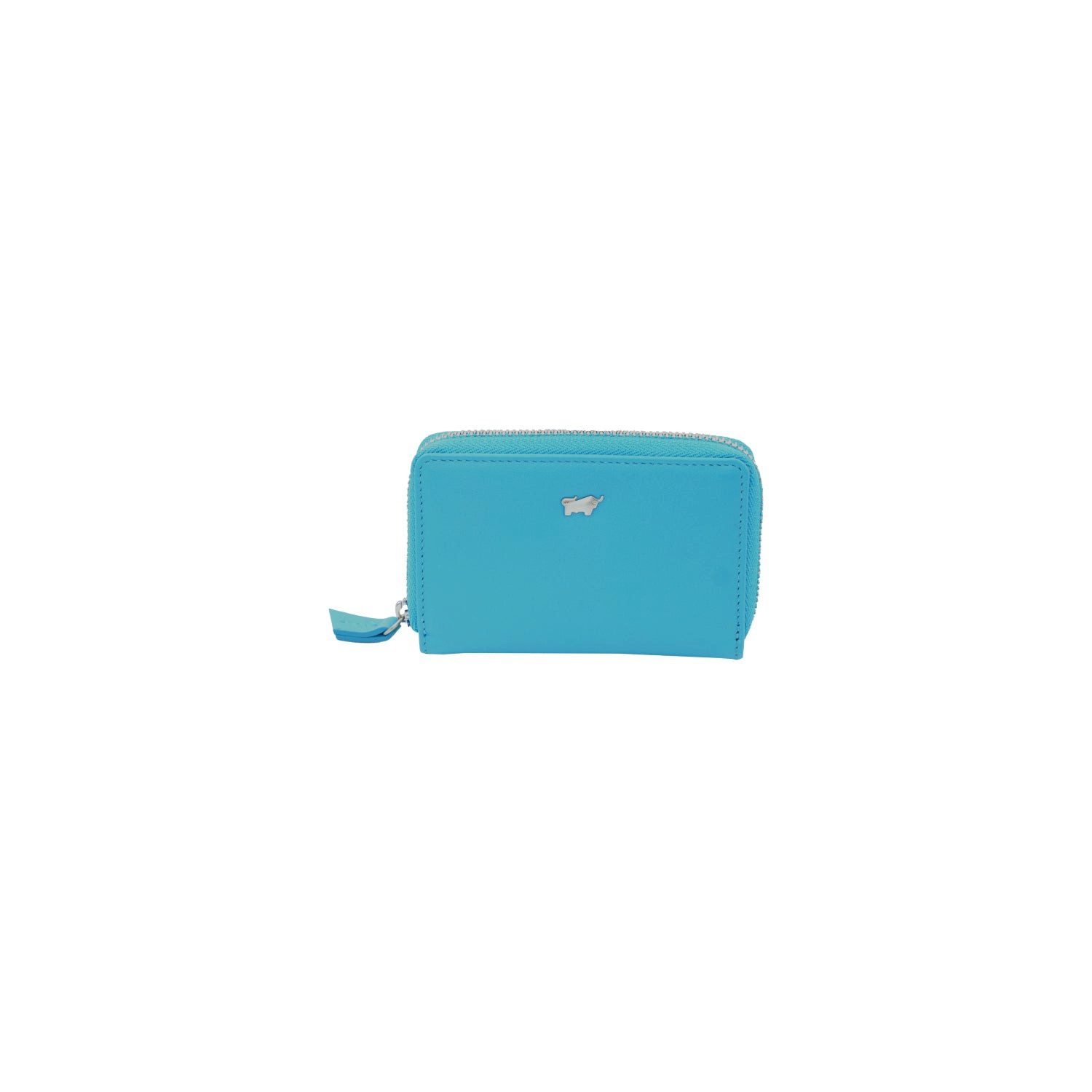 Braun Büffel Mini Geldbörse JOY RFID RV Mini Geldbörse türkis