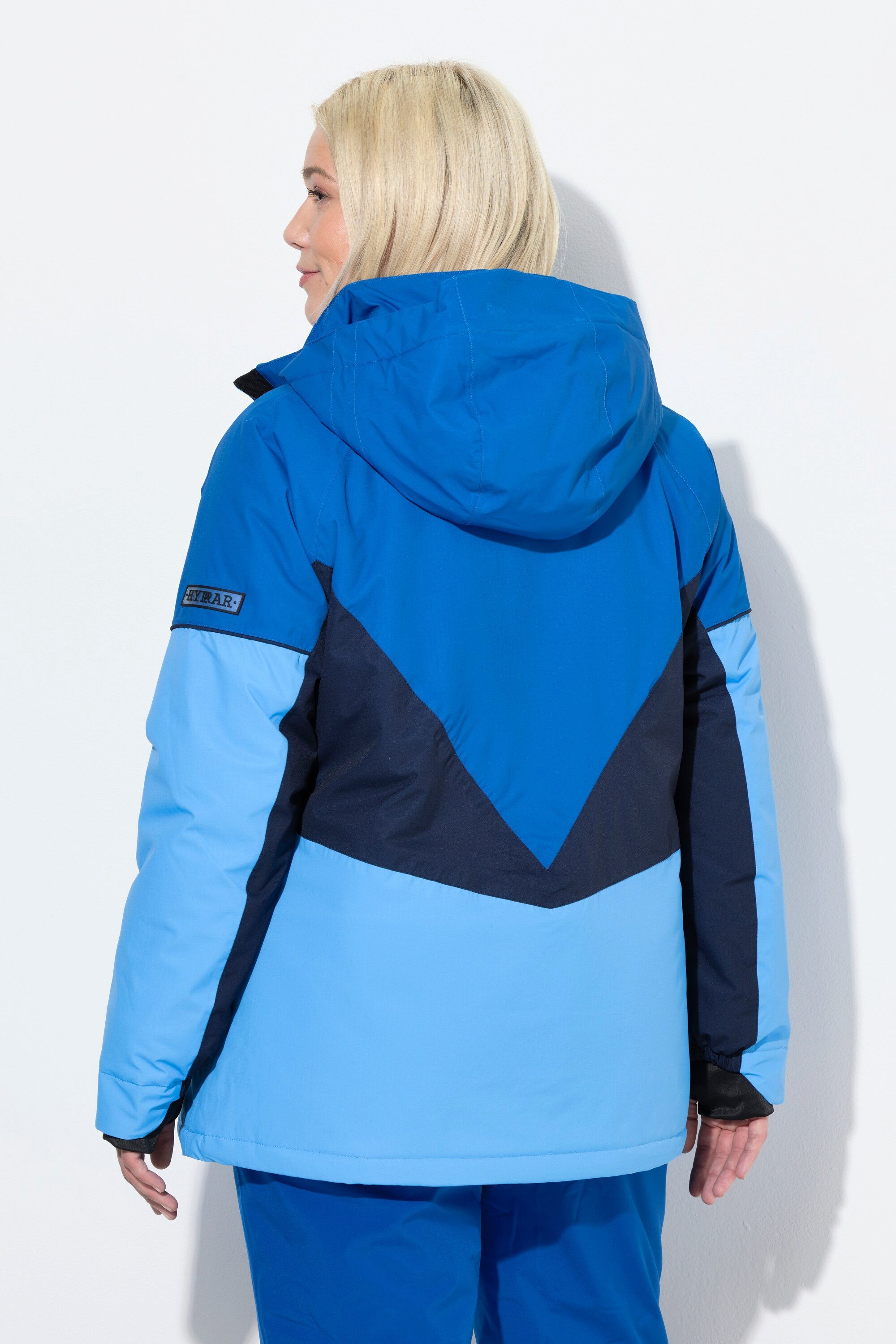 Ulla Popken Funktionsjacke HYPRAR Performance-Jacke wasserdicht Schneefang