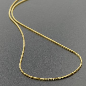 trendor Kette ohne Anhänger Feine Venezianer Kette 333 Gold 0,9 mm