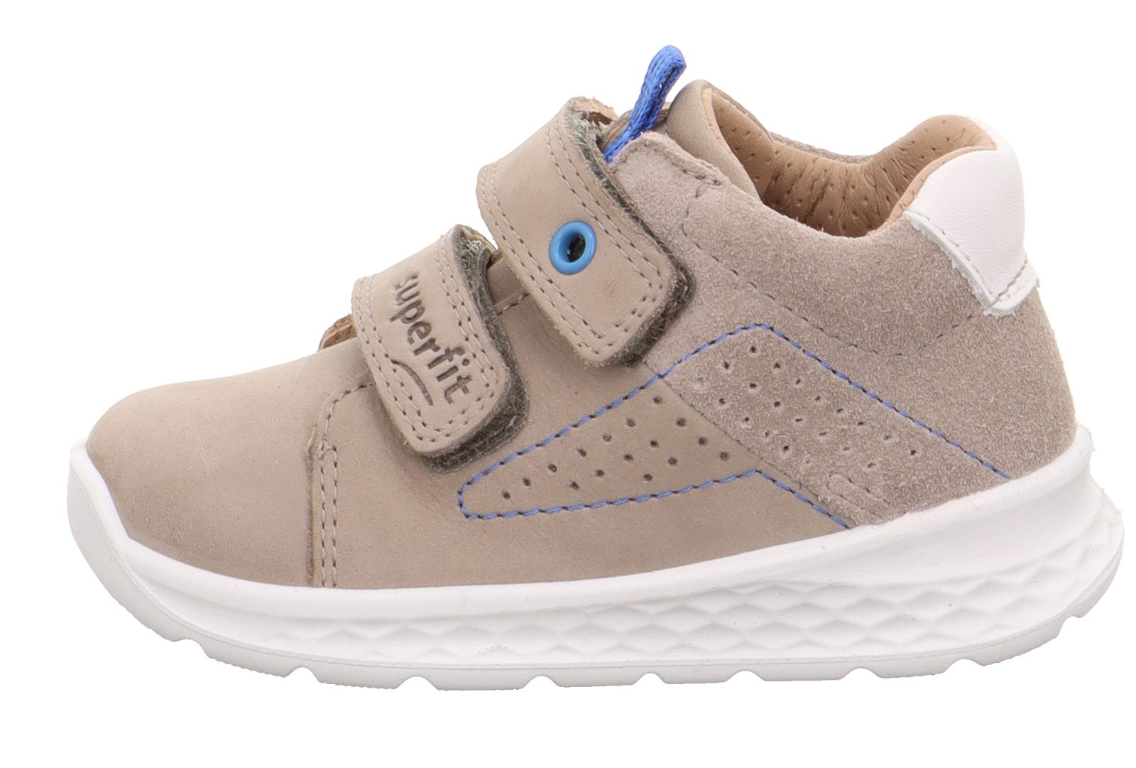 Superfit superfit Kinder Klettschuh 1-000374-4000 beige/blau Kletterschuh