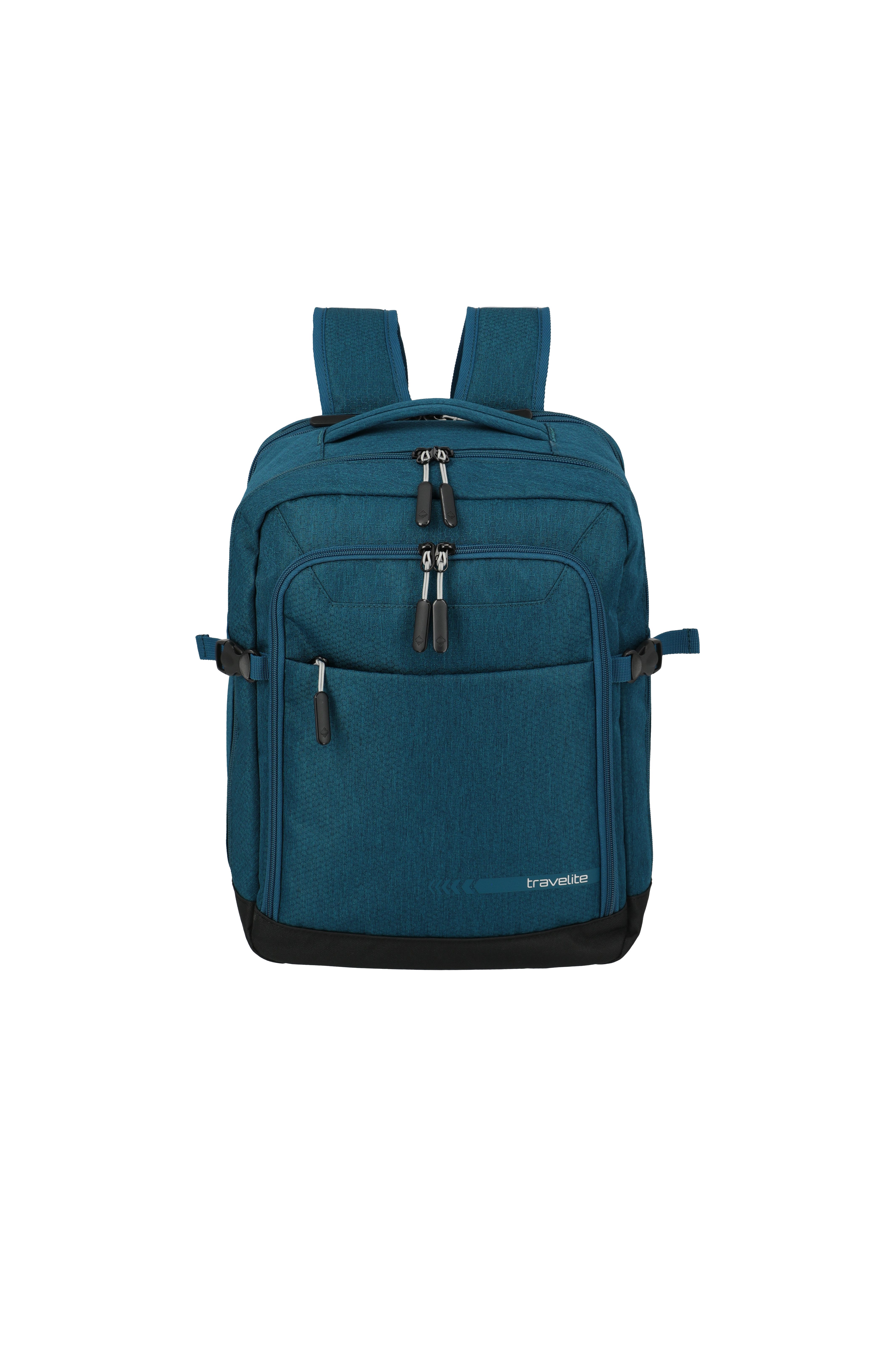 travelite Reiserucksack KICK OFF Cabin Rucksack, Unisex Rucksack, Handgepäckgröße, Laptopfach und große Öffnung