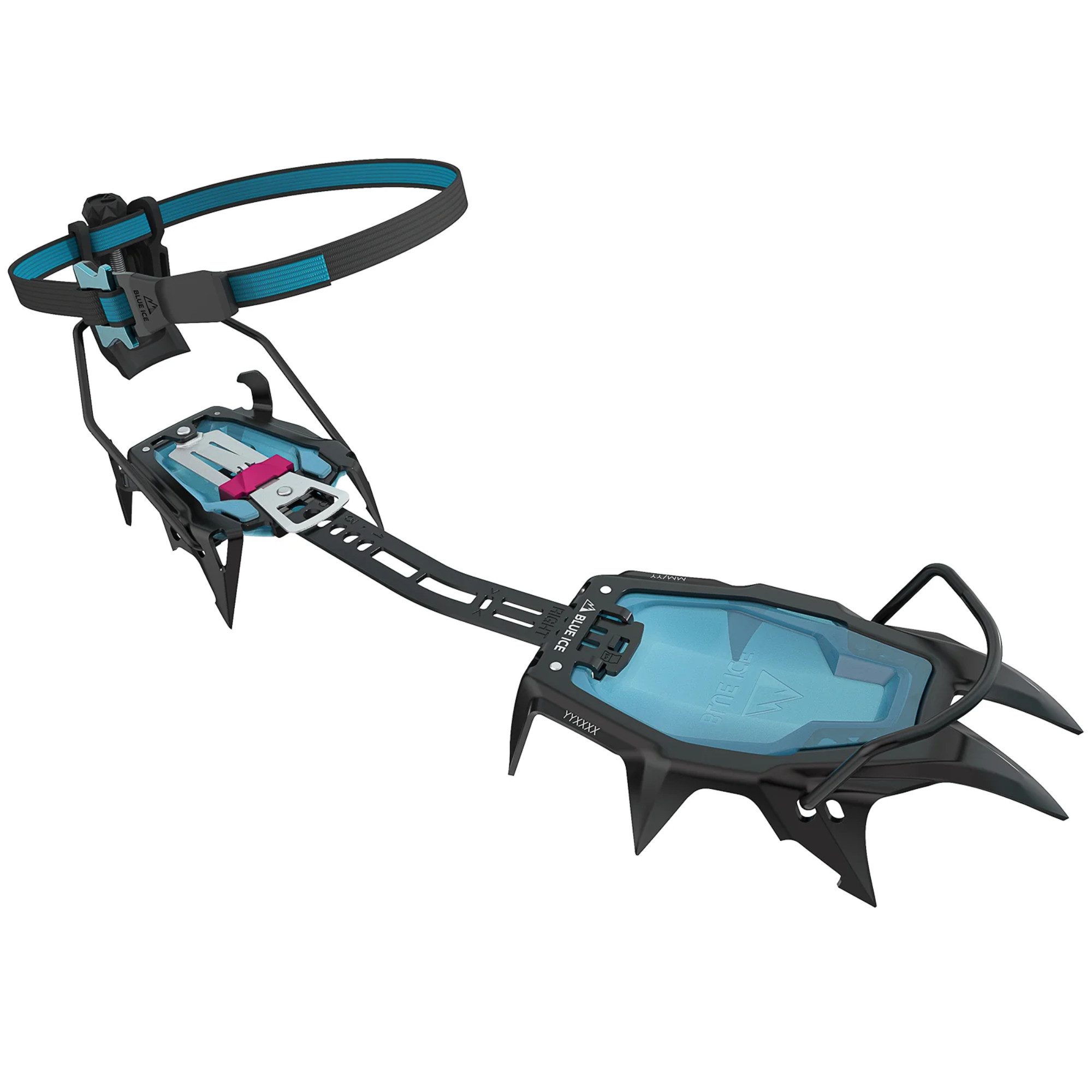 BLUE ICE Steigeisen GRIFFIN 12 Steigeisen Black/Blue