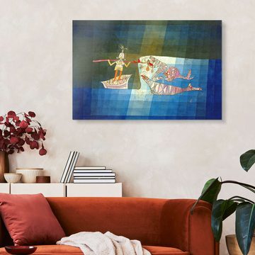 Posterlounge Acrylglasbild Paul Klee, Sindbad, der Seefahrer, Malerei