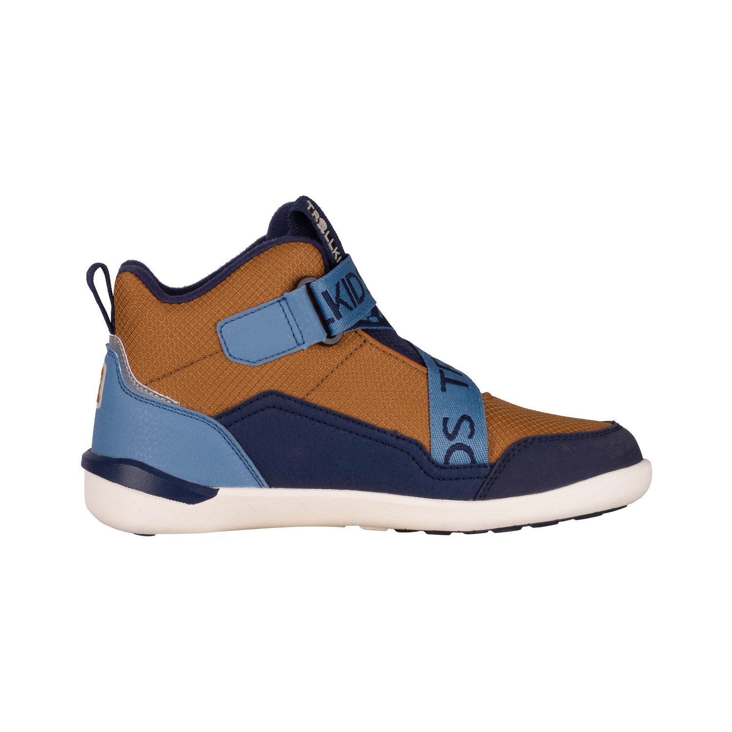 TROLLKIDS KIDS NORDFJORD BAREFOOT WINTER HIKER Barfußschuh wasserdicht, warmes Fleecefutter