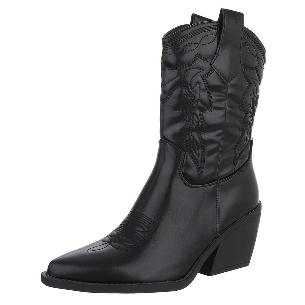Ital-Design Damen Cowboyboots Western Westernstiefelette (88843745) günstig online kaufen