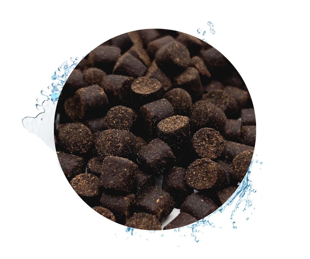 Warnick´s Tierfutterservice Zierstörfutter / Störfutter - hochwertiges Futter für Störe 8mm, Alleinfuttermittel für: Zierstöre, bodenlebende Teichfische, bedingt für größere Teichfische (bei Bodenfütterung)