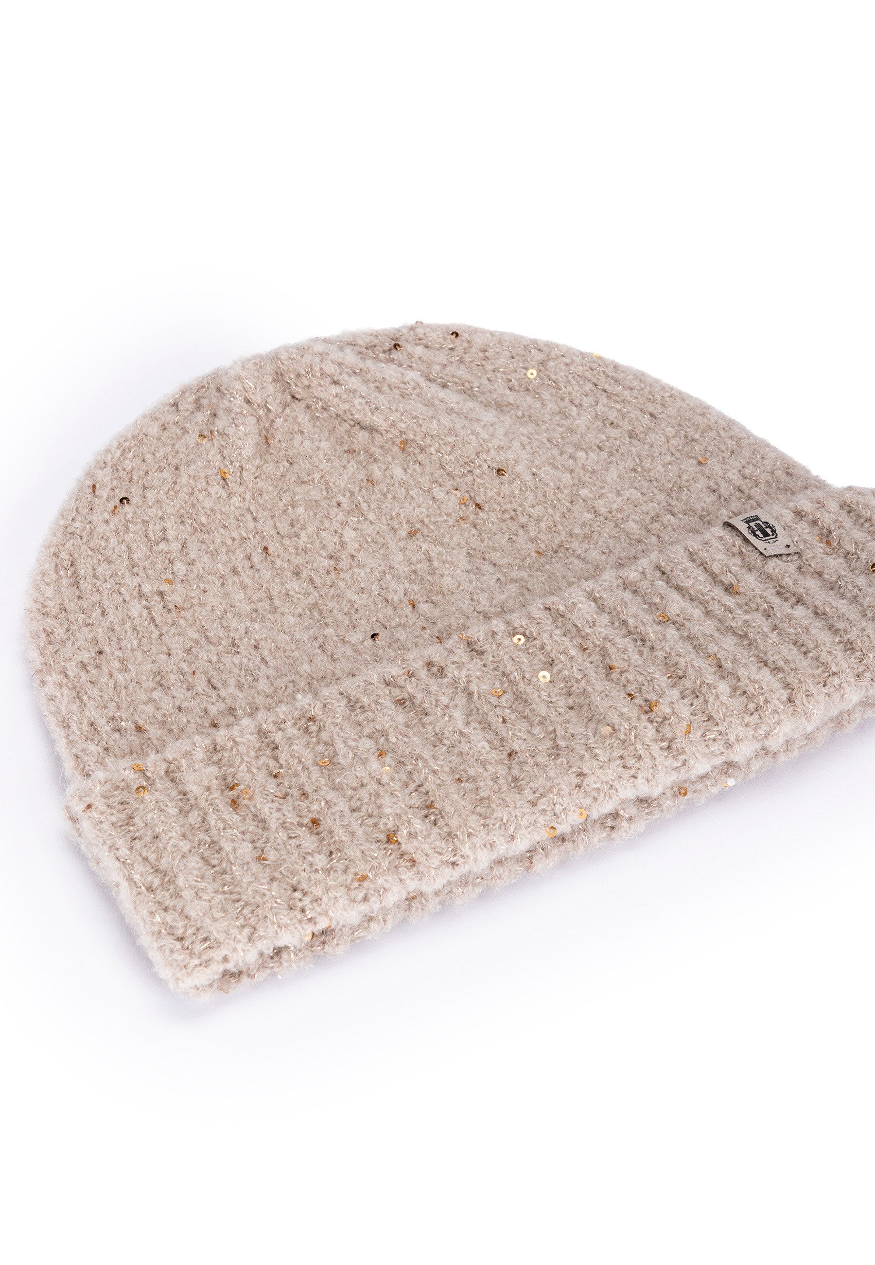 Roeckl Strickmütze WINTER SPARKLE MÜTZE Strickmütze mit dezenten Pailletten