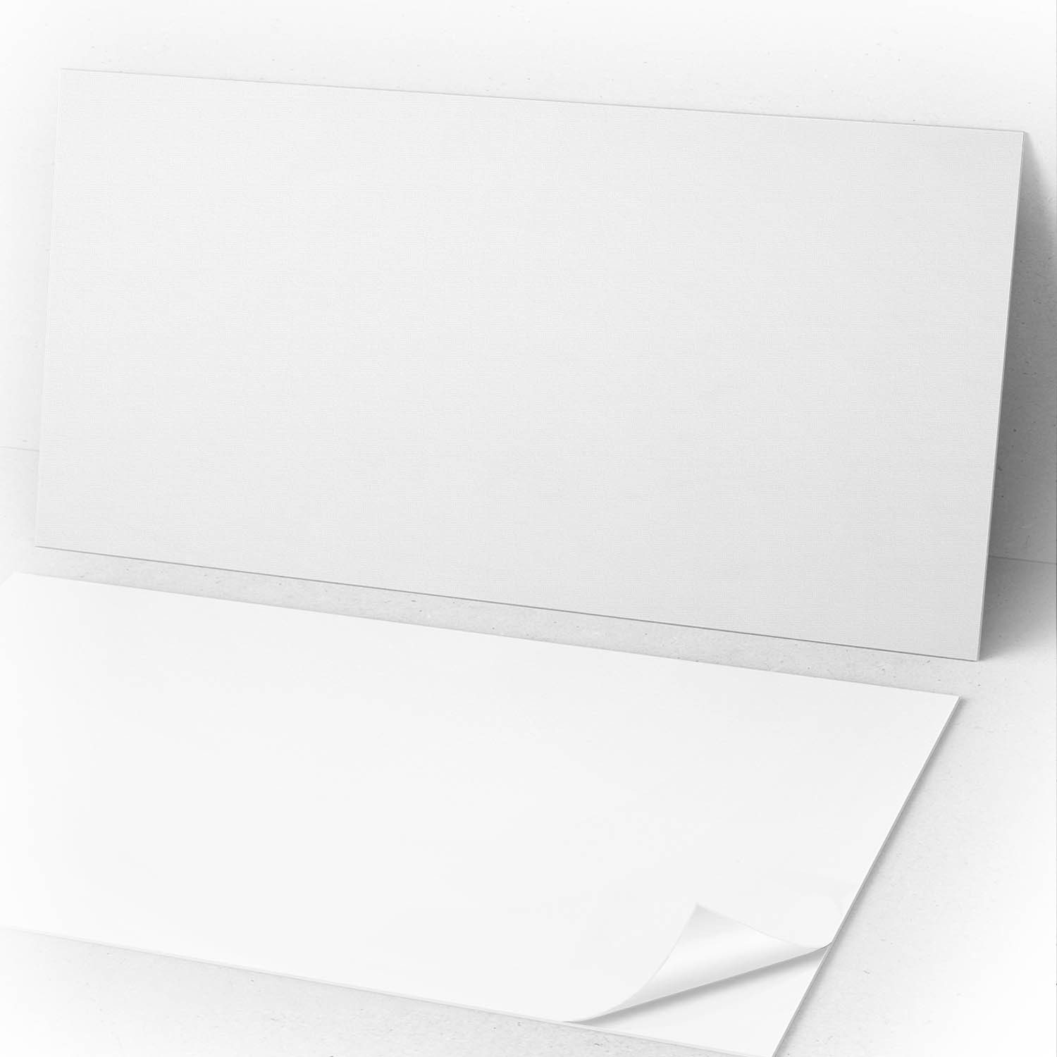 Coloray Spritzschutz Vinyl Wandpaneele Selbstklebend für Küche und Fliesenspiegel, Hellgrau