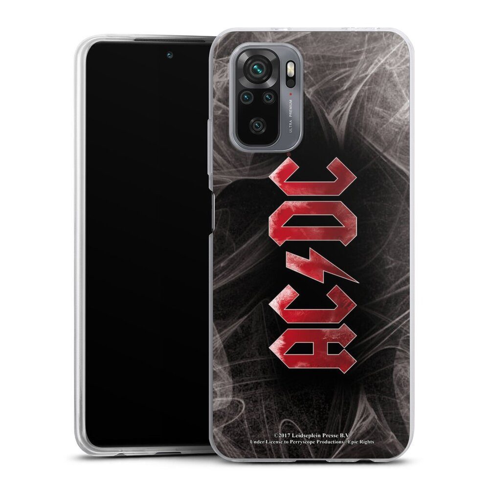 Handyhülle ACDC Logo Fanartikel ACDC White Dust