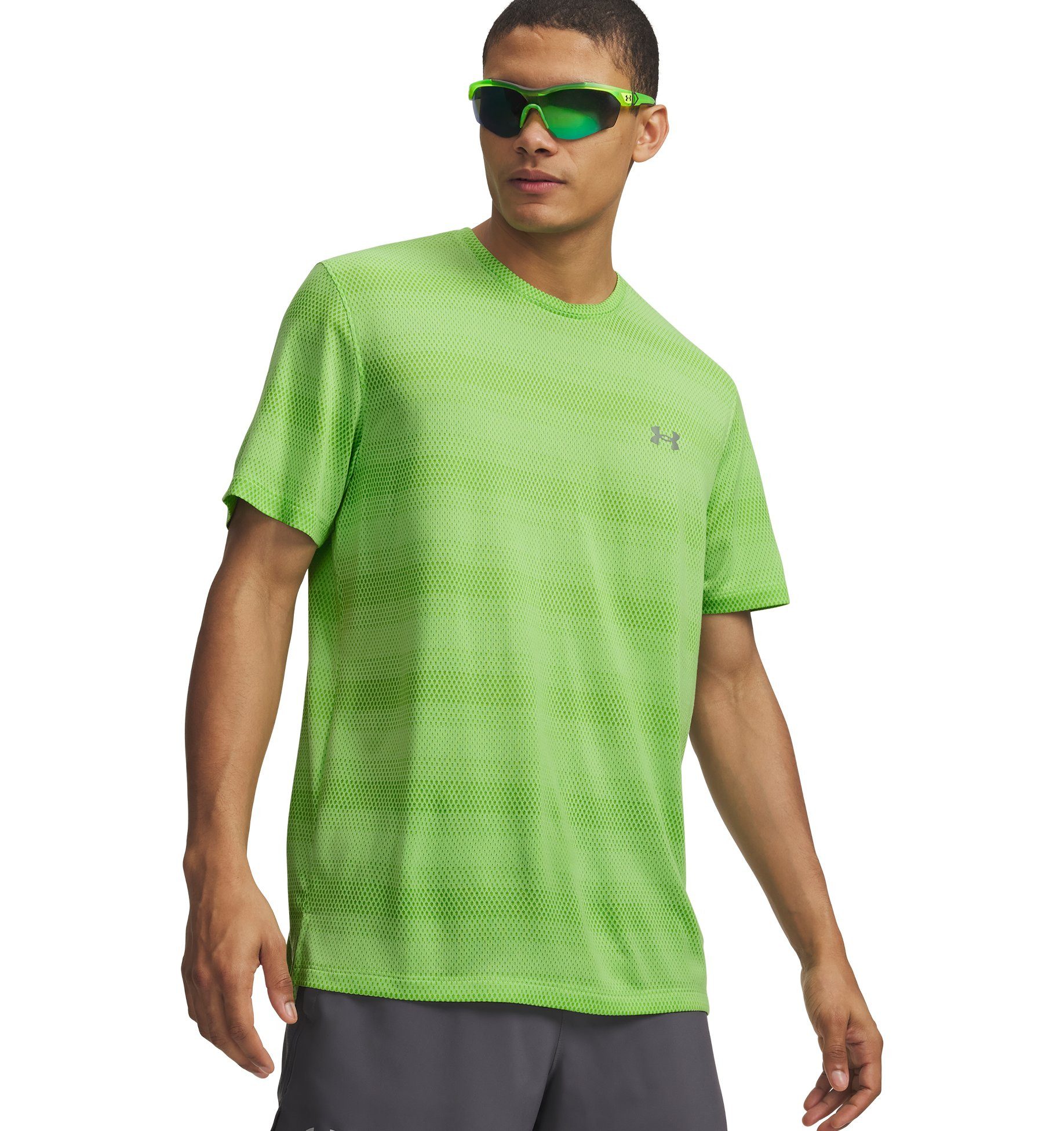 Under Armour® Laufshirt UA VELOCITI SS für sportliche Aktivitäten, ideal zum Laufen, für Erwachsene