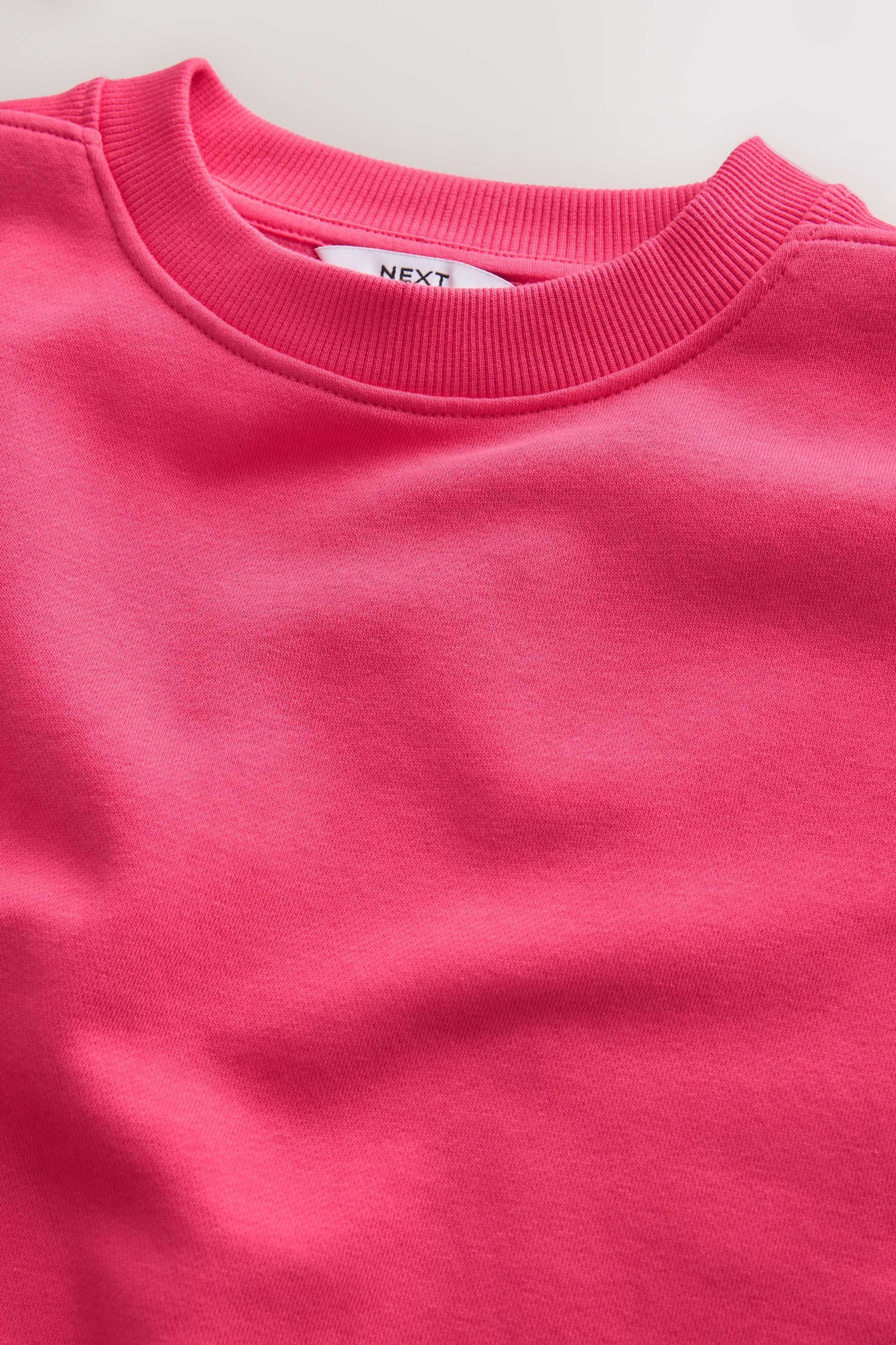 Next Longsweatshirt Angerautes Relaxed Fit Oversized-Sweatshirt (1-tlg) günstig online kaufen