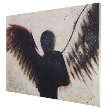 MCW Ölgemälde Wandbild Engel, Engel, Handgemalt, Hohe Qualität, Jedes Bild ein Unikat, Ölfarben