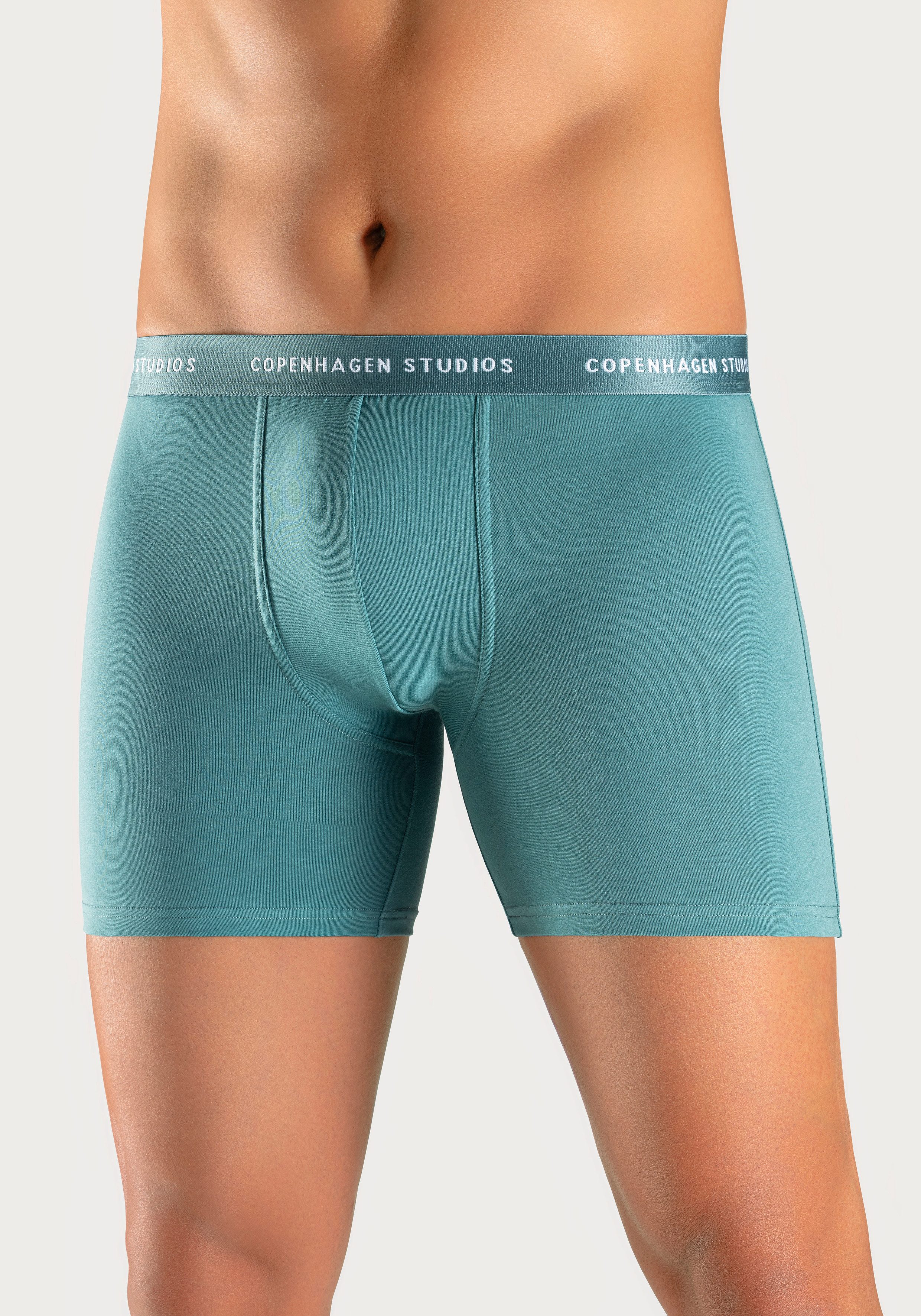 Copenhagen Studios Langer Boxer Boxershorts für Herren (Packung, 3-St) mit günstig online kaufen