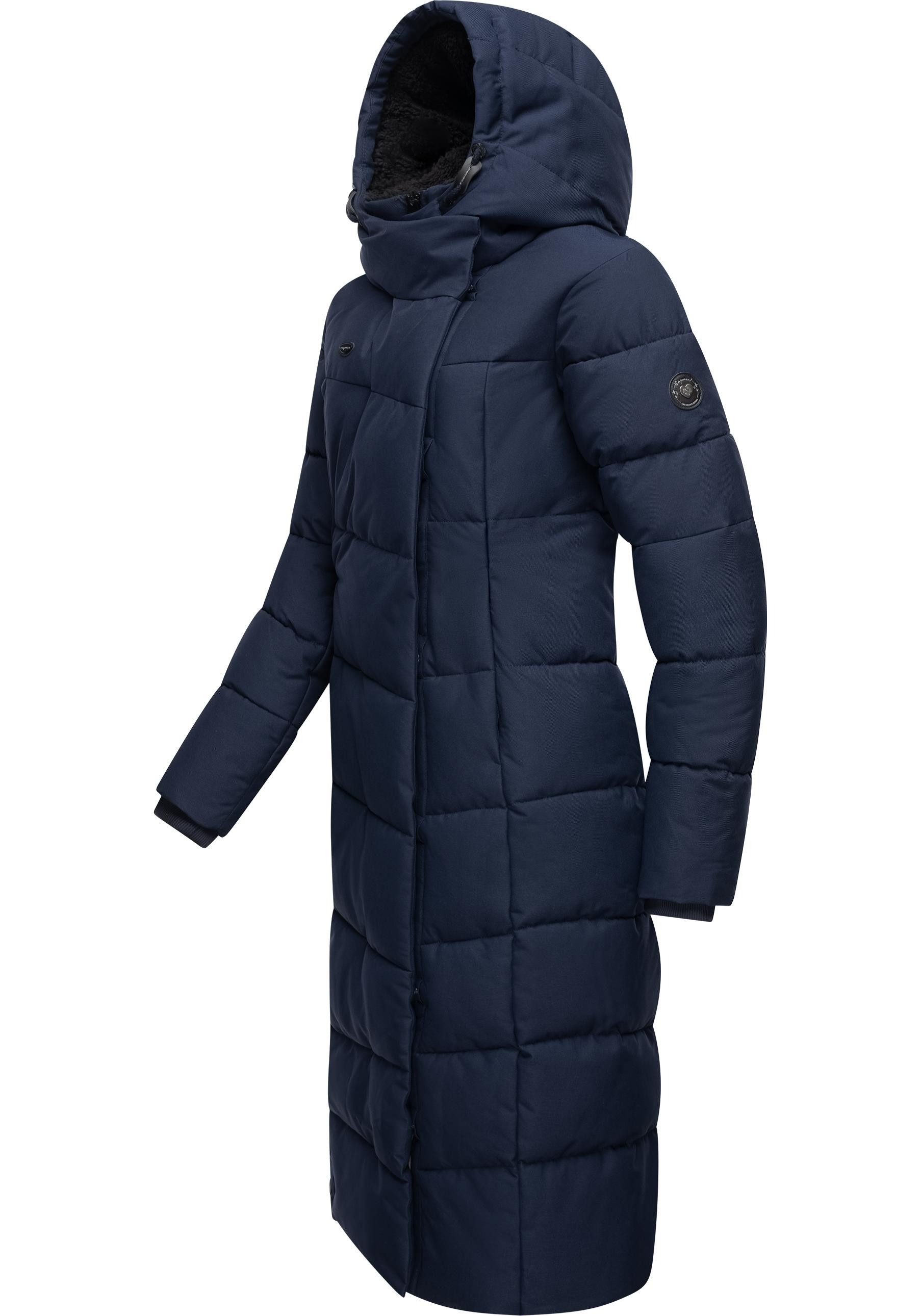 Ragwear Steppmantel Pavla Extralong zeitloser, wasserdichter Damen Winterma günstig online kaufen