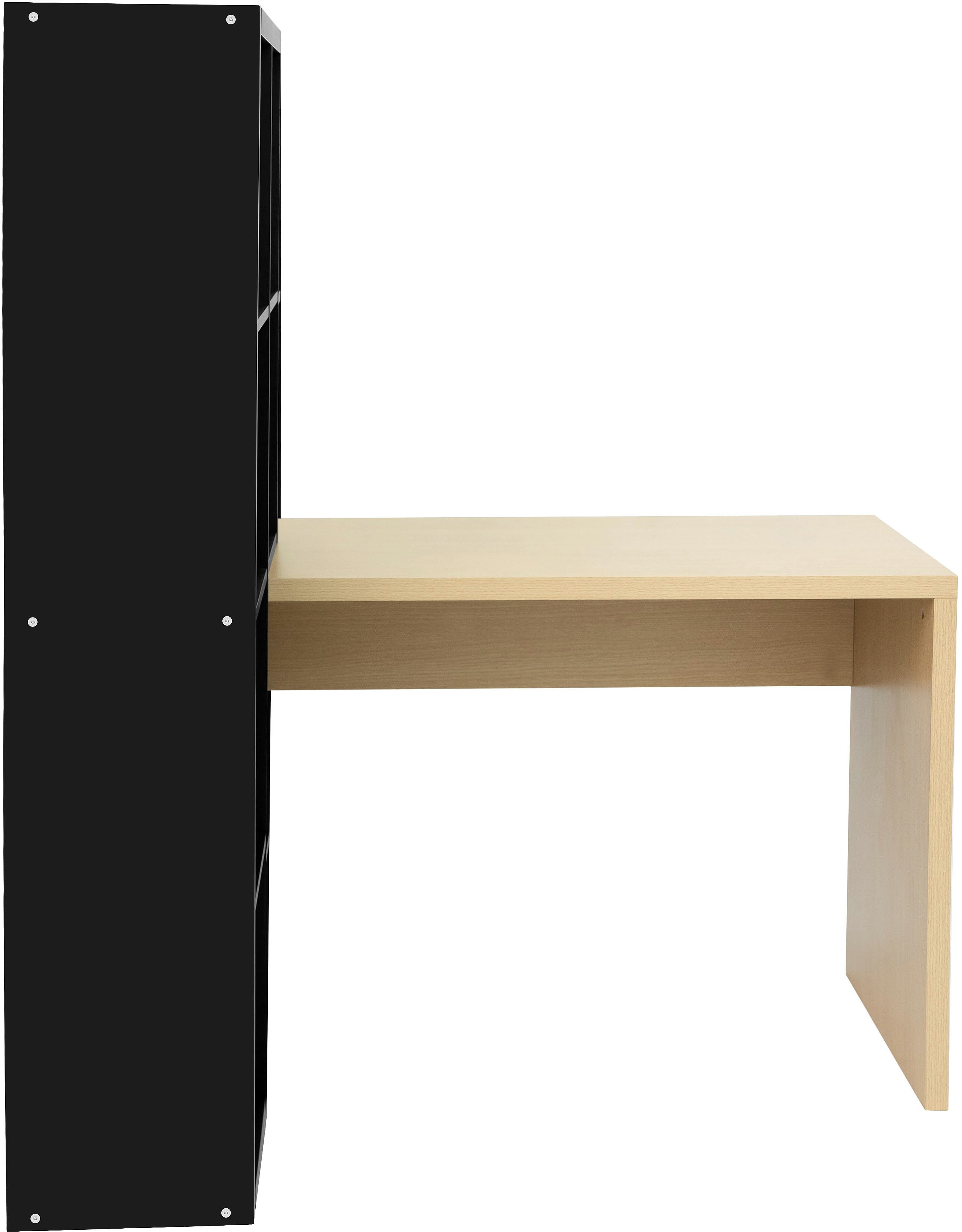OTTO home Regal-Schreibtisch Triest, Computertisch mit Raumtrenner, Breite 156 cm, Regalelement flexibel montierbar, 6 Fächer, Tischbreite 120 cm – Bild 5 von 5