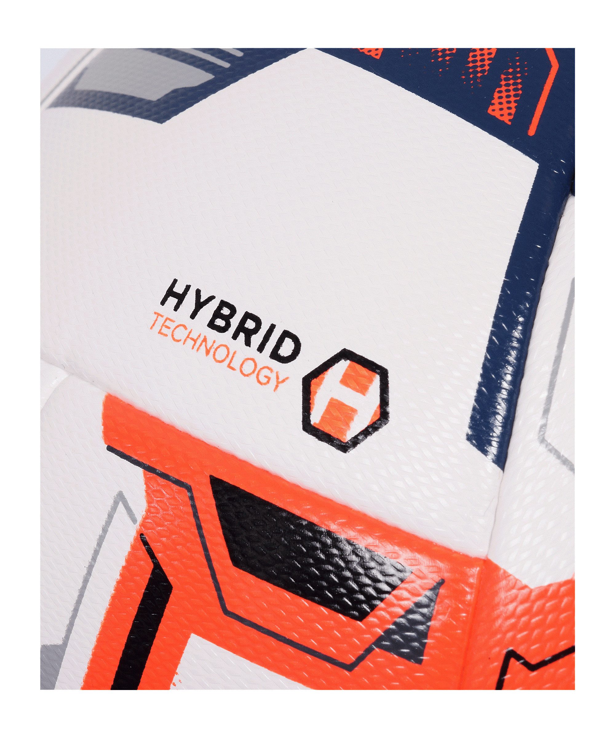 Cawila Fußball Cawila NEXUS T24 HYBRID Fussball, navy/flashgreen, stabil