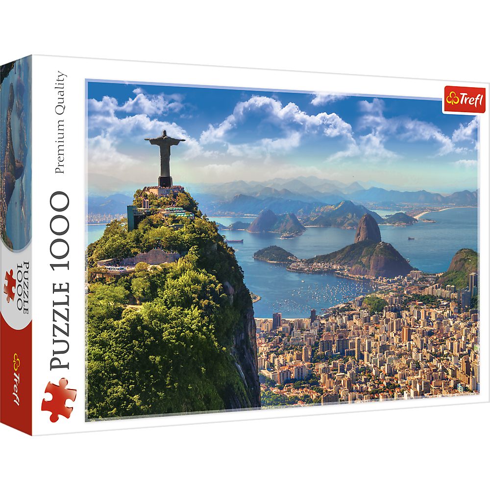 Trefl Puzzle Trefl 10405 Rio de Janeiro 1000 Teile Puzzle, 1000 Puzzleteile