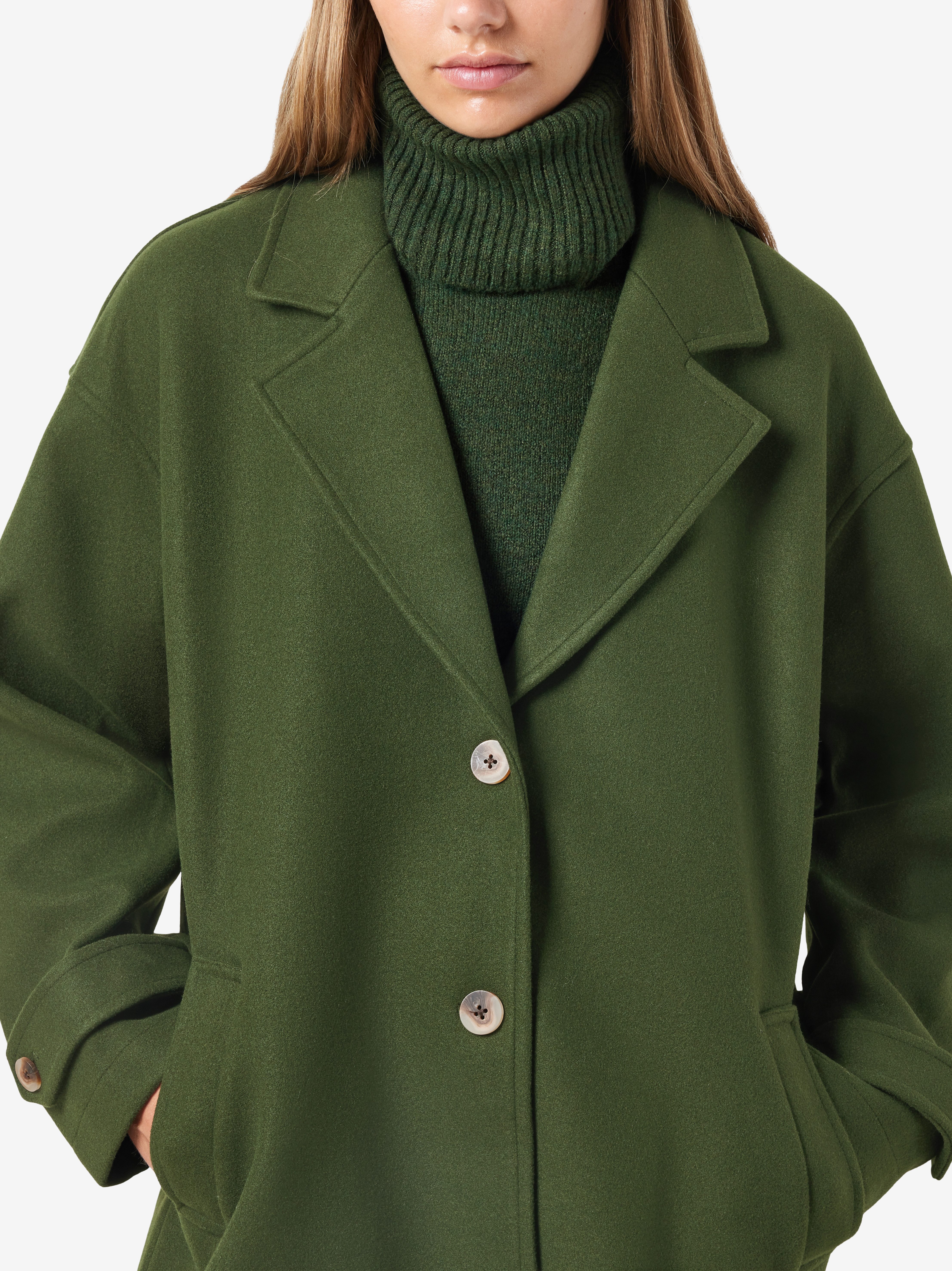 Noisy may Cabanjacke NMALICIA LS OVERSIZE BLAZER NOOS