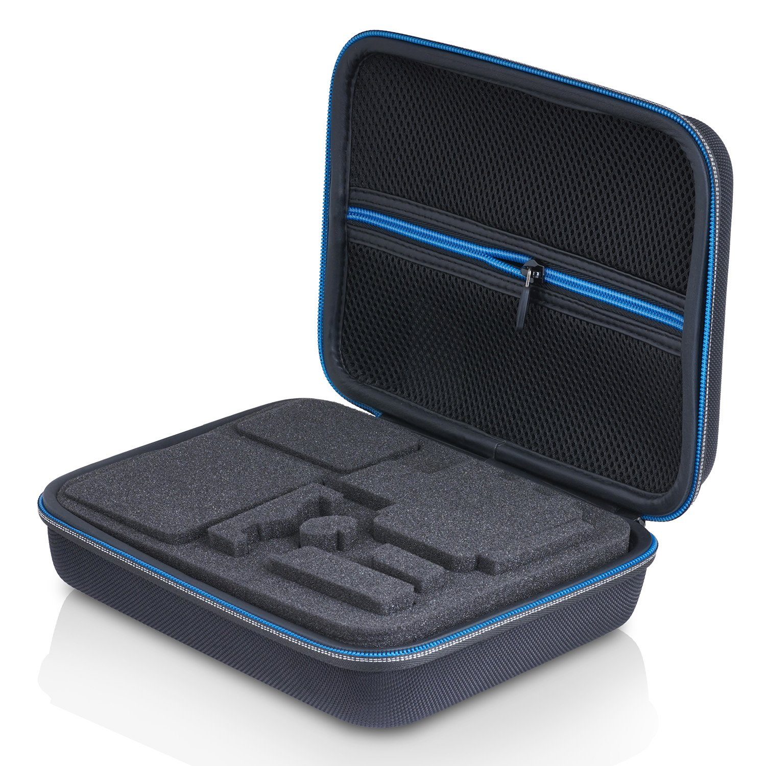 Wicked Chili Kameratasche GOP Case Tasche Gr. M / XL- für GoPro Hero 13, 12, 11, 10, 9, Tasche, Tragetasche, Schutztasche für Actioncam SJCAM, Akaso, Surfola