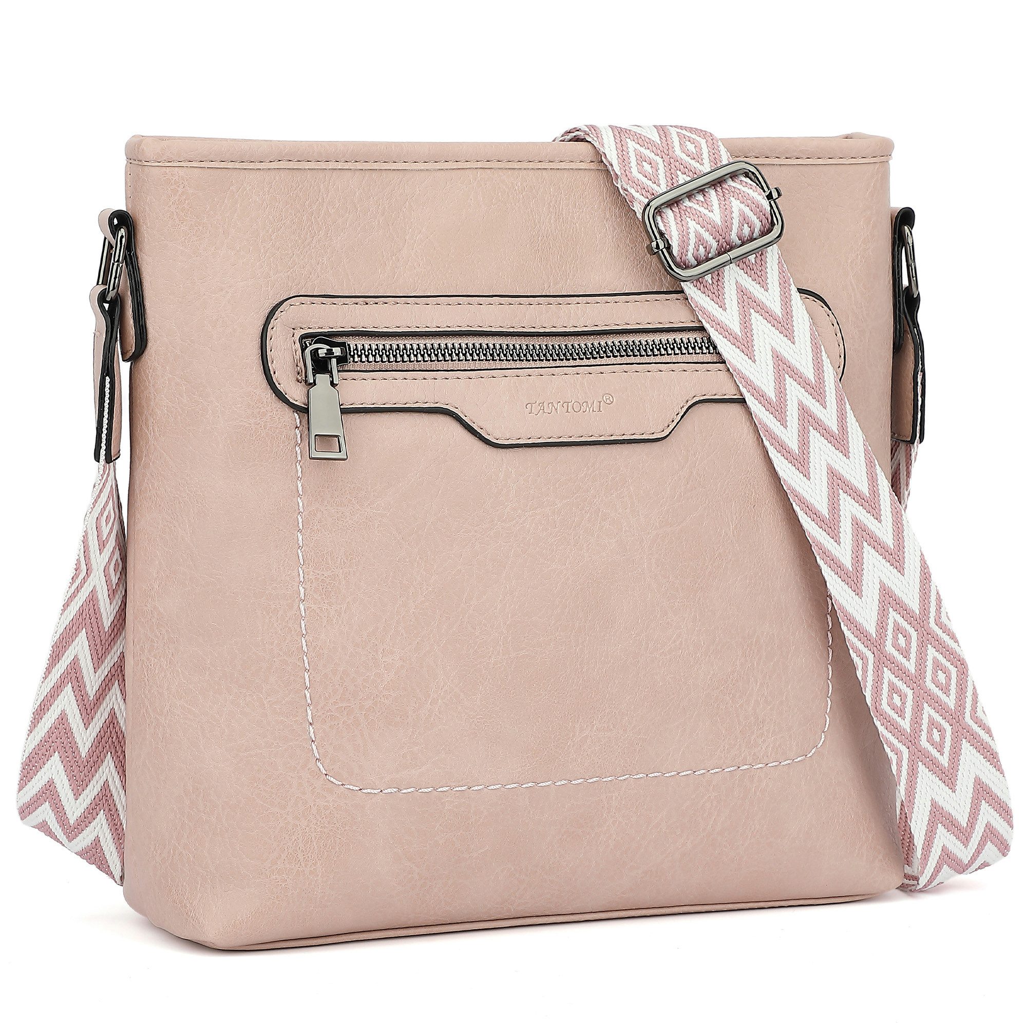 TAN.TOMI Umhängetasche Schultertasche für Damen Modische Henkeltasche Cross günstig online kaufen