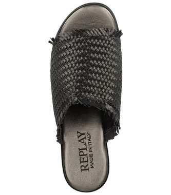 Replay Pantoletten Lederimitat/Textil Pantolette