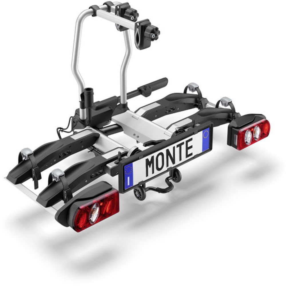 Kupplungsfahrradträger ELITE Fahrradträger Monte 2B - m. Rampenfunktion f. 2 Fahrräder