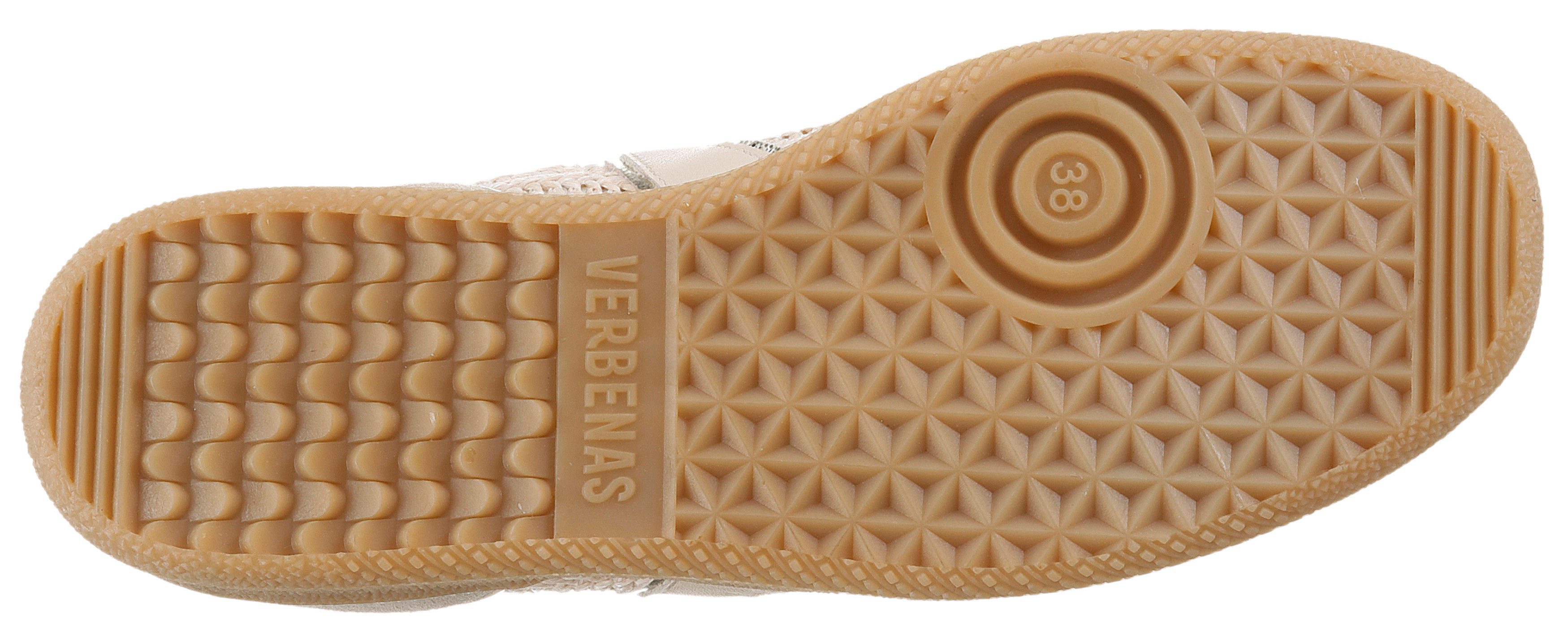 VERBENAS SOUND TROPIC Sneaker Retrosneaker, Schnürer, Freizeitschuh mit Flechtbesatz