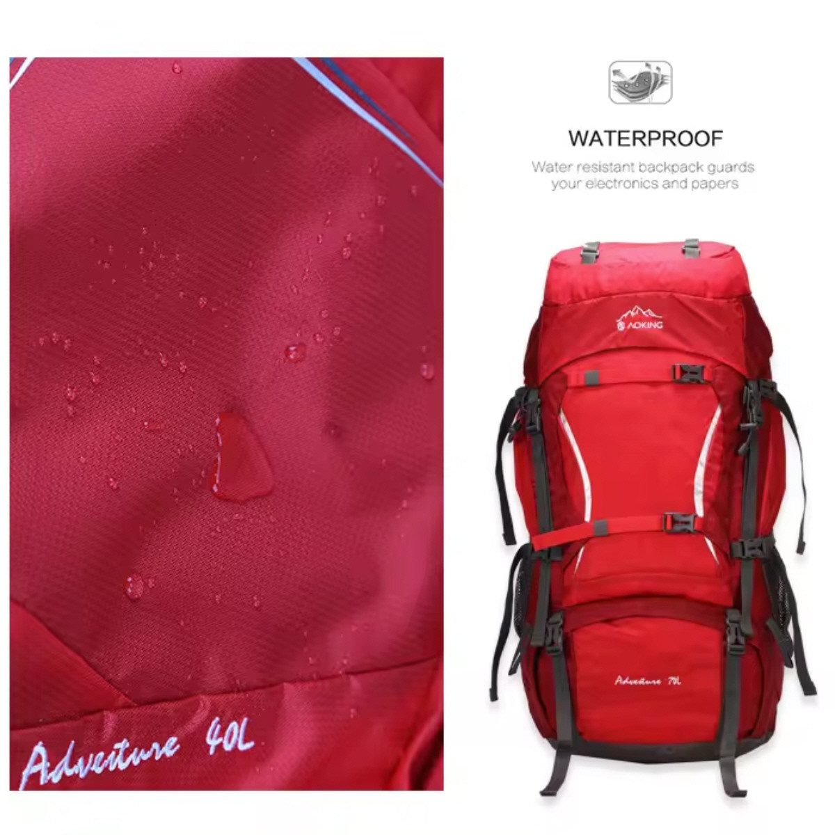 SHG Trekkingrucksack ⌂ Tourenrucksack Alpinrucksack Wanderrucksack günstig online kaufen