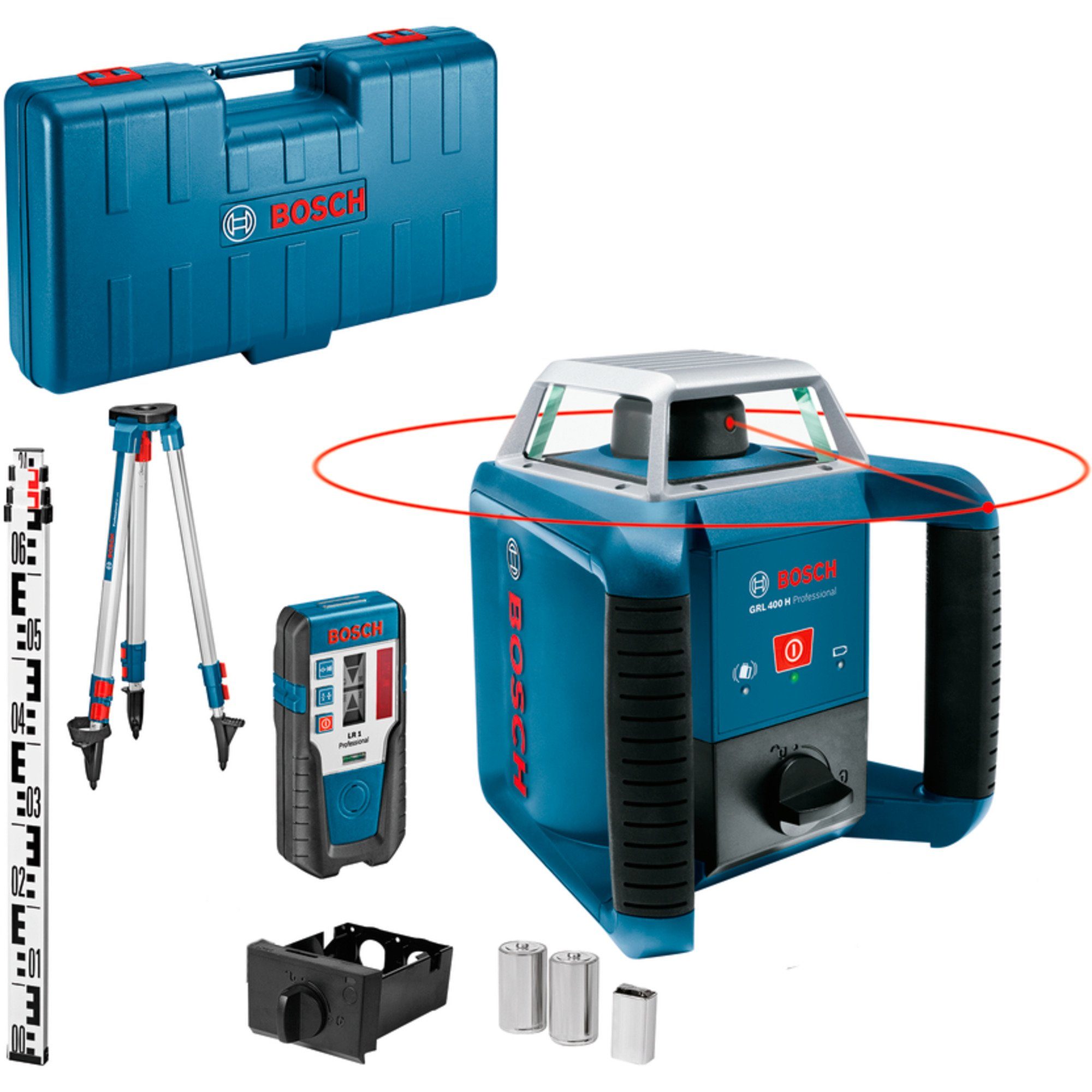Bosch Professional Entfernungsmesser Bosch Professional Rotationslaser GRL 400 H