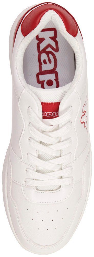 Kappa Sneaker weiß-rot