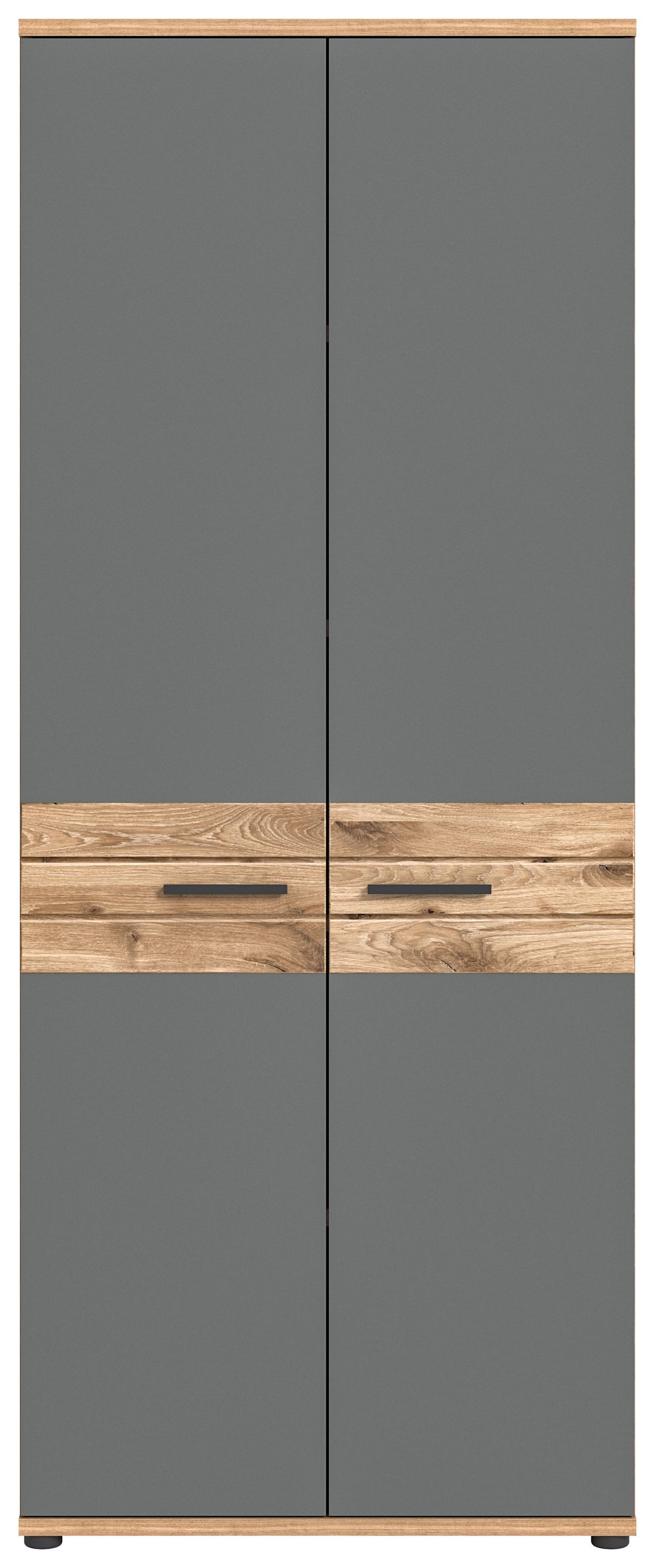 xonox.home Aktenschrank Nox Oak Nachbildung Basalt günstig online kaufen