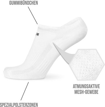 Circle Five Sneakersocken 6 Paar Sneaker-Socken inkl. Silikongrip (6er-Set, 6 Paar) im Schuh unsichtbar