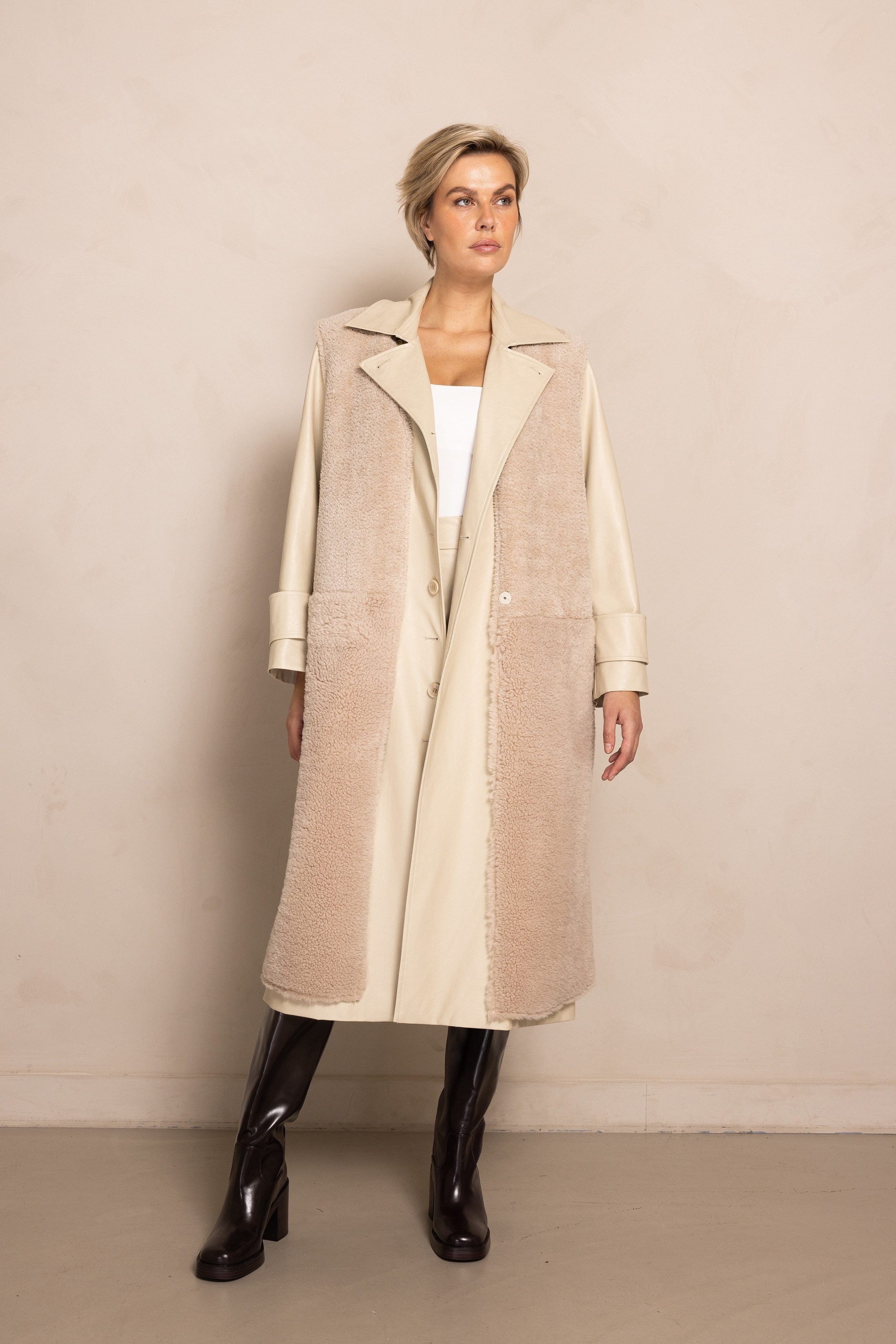 Zhrill Fellimitatmantel ZHCRISTA günstig online kaufen