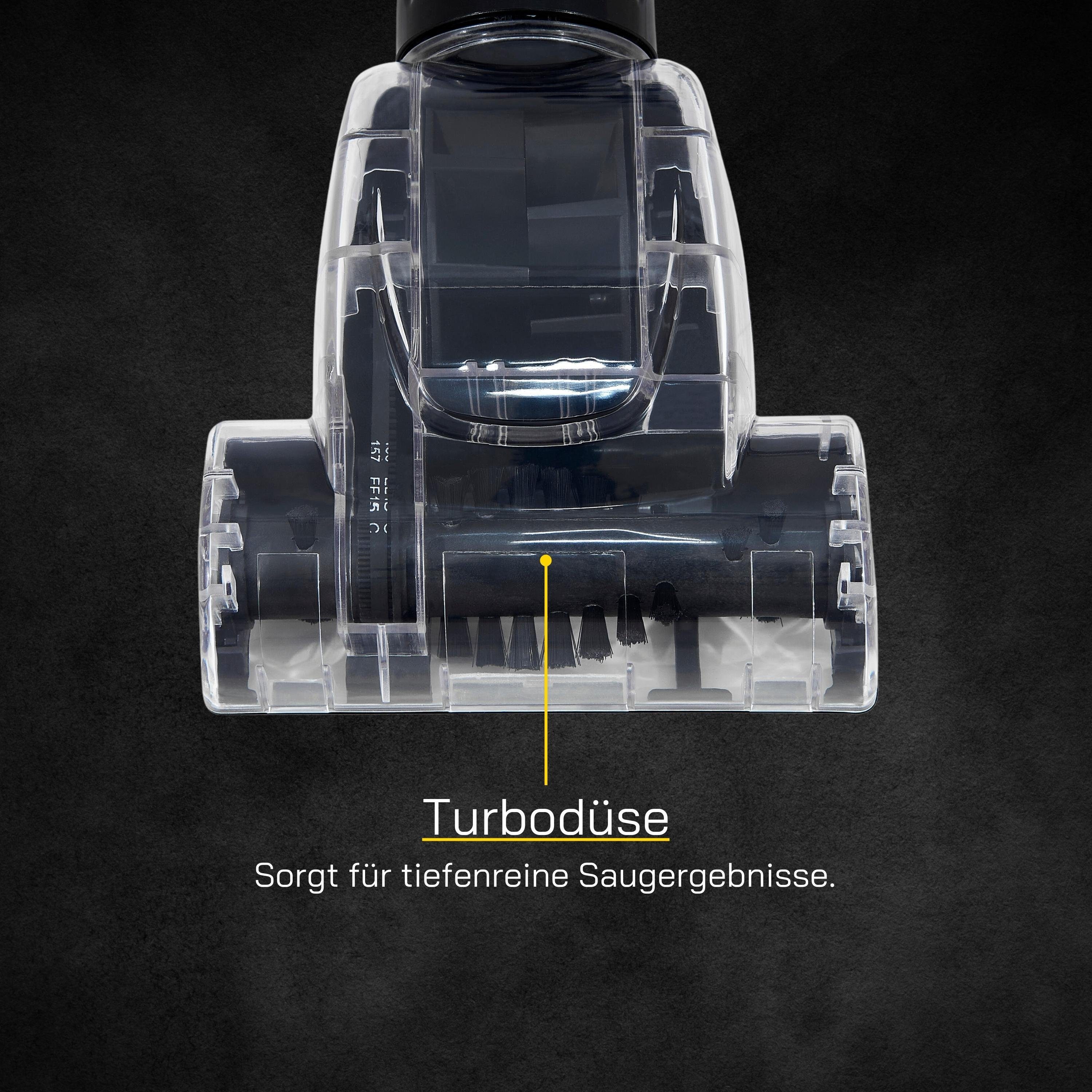 Gutfels Zyklon Hybrid Staubsauger CLEAN 3010, 850 W, Beutellos, komfortables und beutelloses Saugen und waschbarer HEPA-Filter