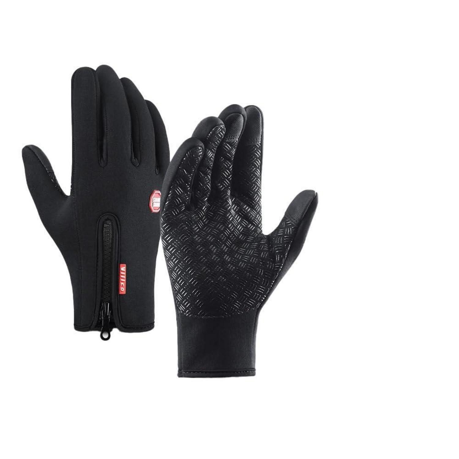 LuxusKollektion Thermohandschuhe Winterhandschuhe Thermohandschuhe Schwarz (1-St)