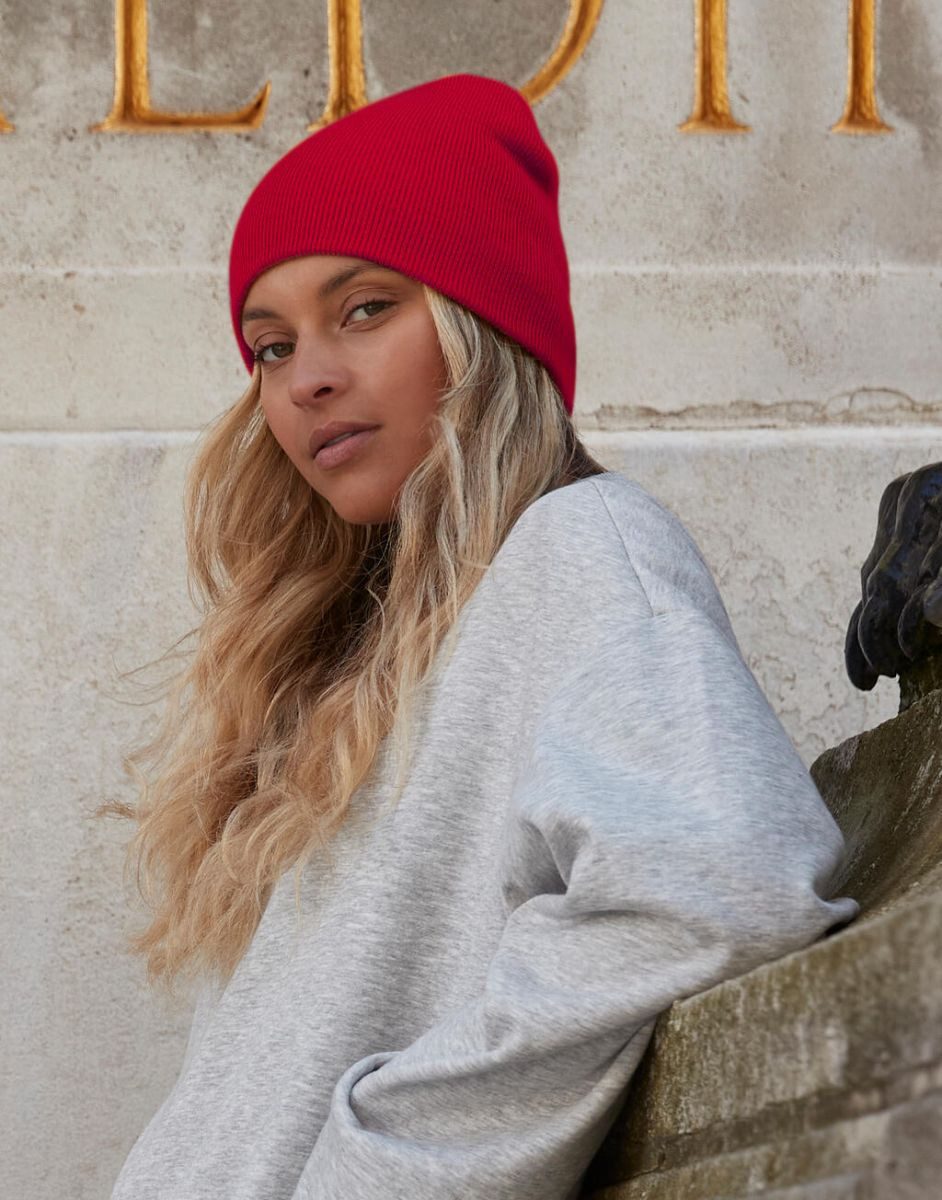 Beechfield® Bommelmütze Original Pull-On Beanie Wintermütze günstig online kaufen