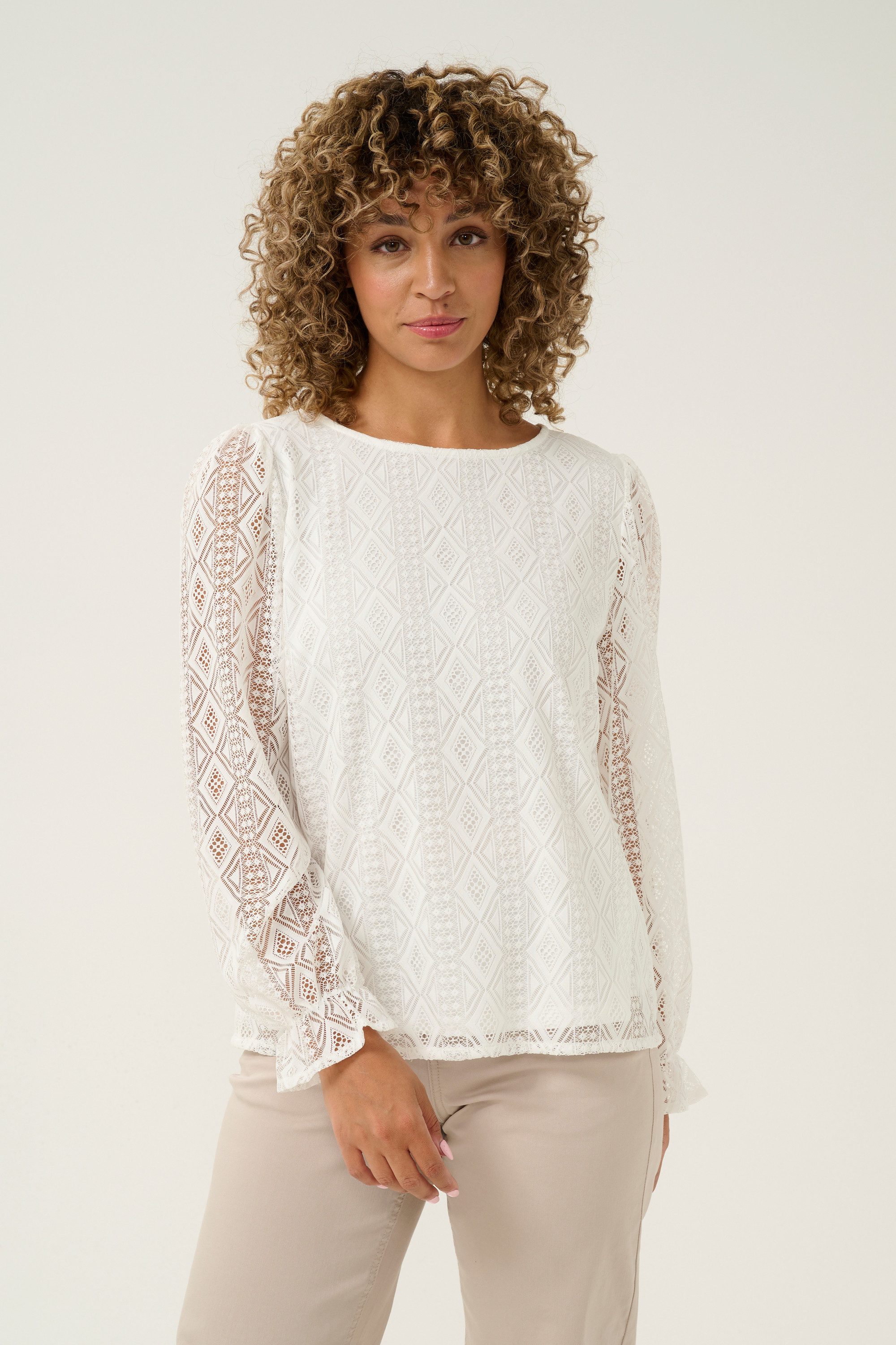 Cream Langarmbluse Langarm-Bluse CRValerie günstig online kaufen