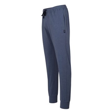 CECEBA Schlafhose CECEBA Herren Lange-Hose blau melange (1-tlg)