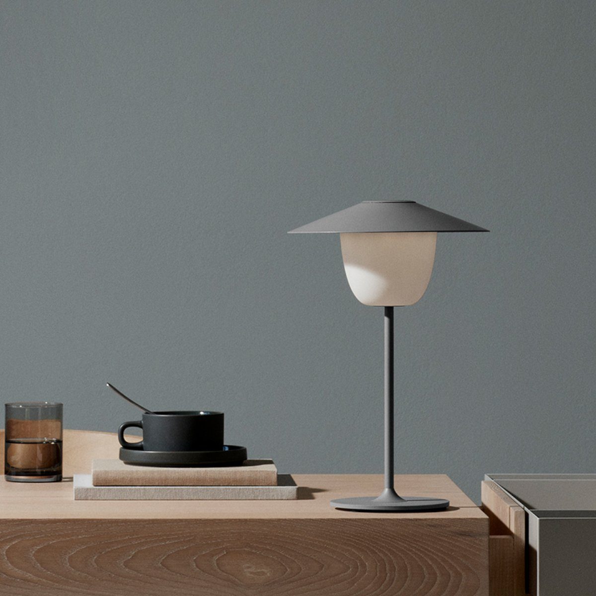 blomus LED Dekolicht Mobile LED Leuchte ANI, hellgrau