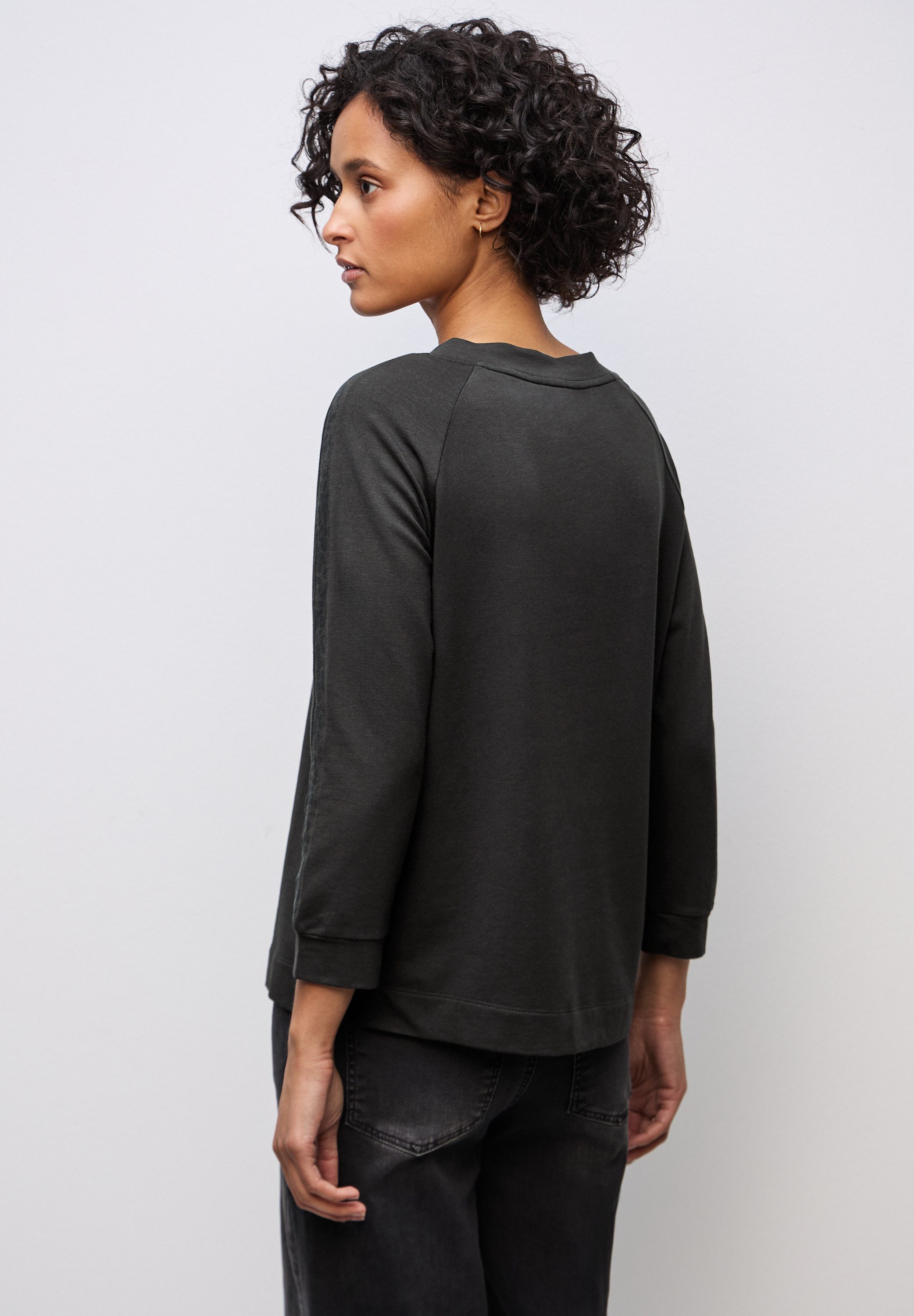 STREET ONE 3/4-Arm-Shirt mit Leo-Gallonstreifen günstig online kaufen